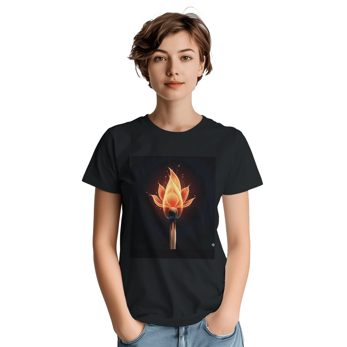 Heavyweight Unisex Crewneck T-shirt | Gildan® 5000 - T.Eddy’s Art Studio