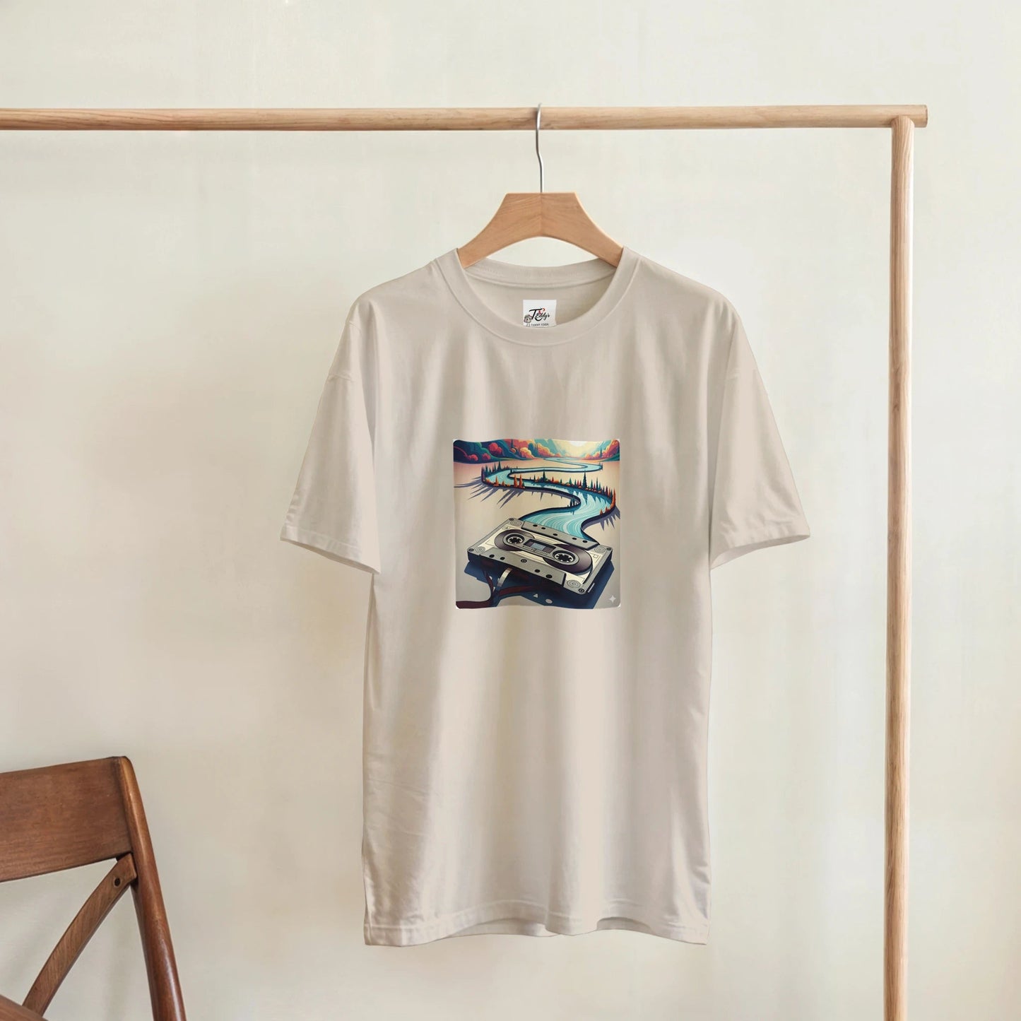 Heavyweight Unisex Crewneck T-shirt | Gildan® 5000 - T.Eddy’s Art Studio