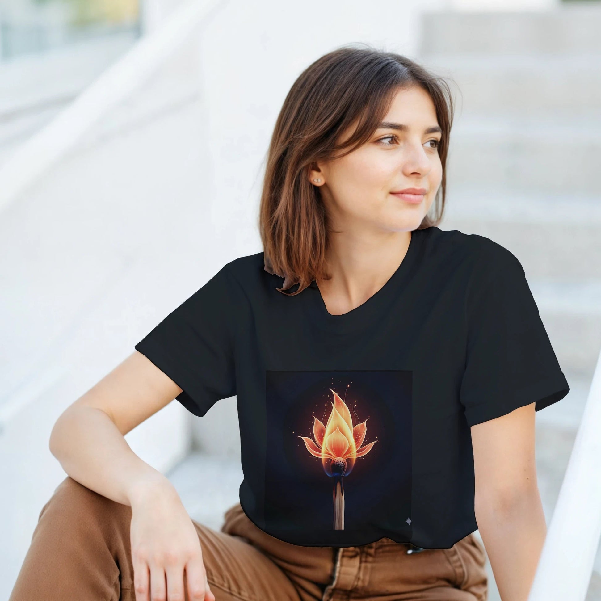 Heavyweight Unisex Crewneck T-shirt | Gildan® 5000 - T.Eddy’s Art Studio