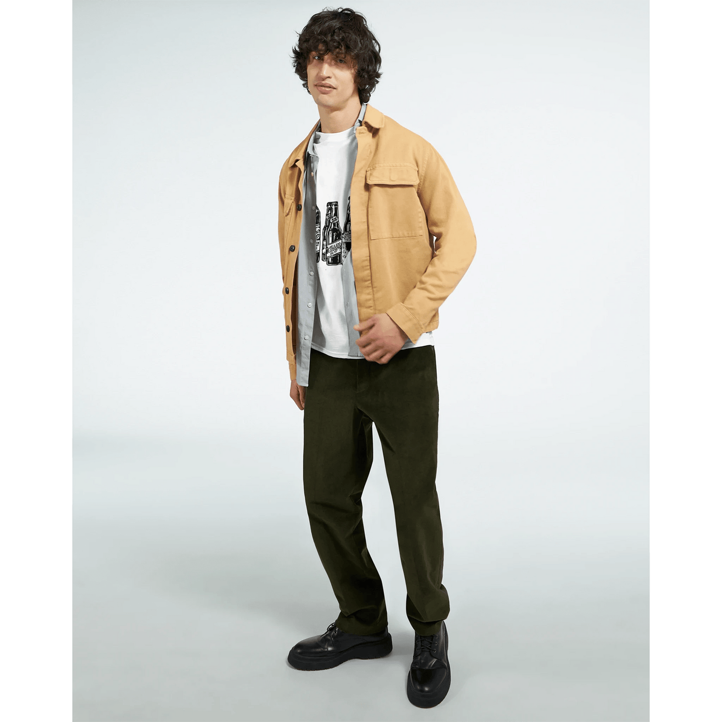 Heavyweight Unisex Crewneck T-shirt | Gildan® 5000 White - T.Eddy’s Art Studio