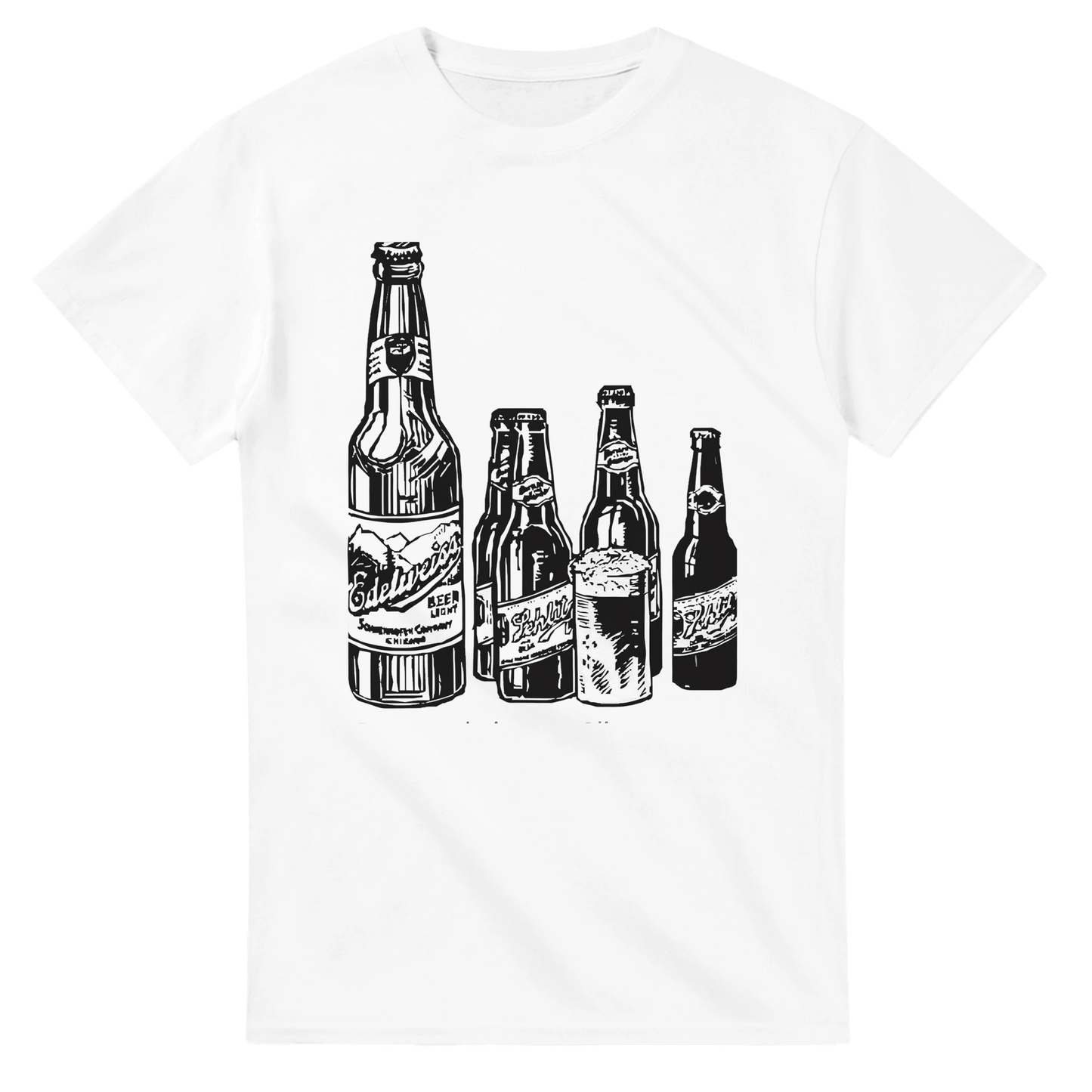 Heavyweight Unisex Crewneck T-shirt | Gildan® 5000 White - T.Eddy’s Art Studio