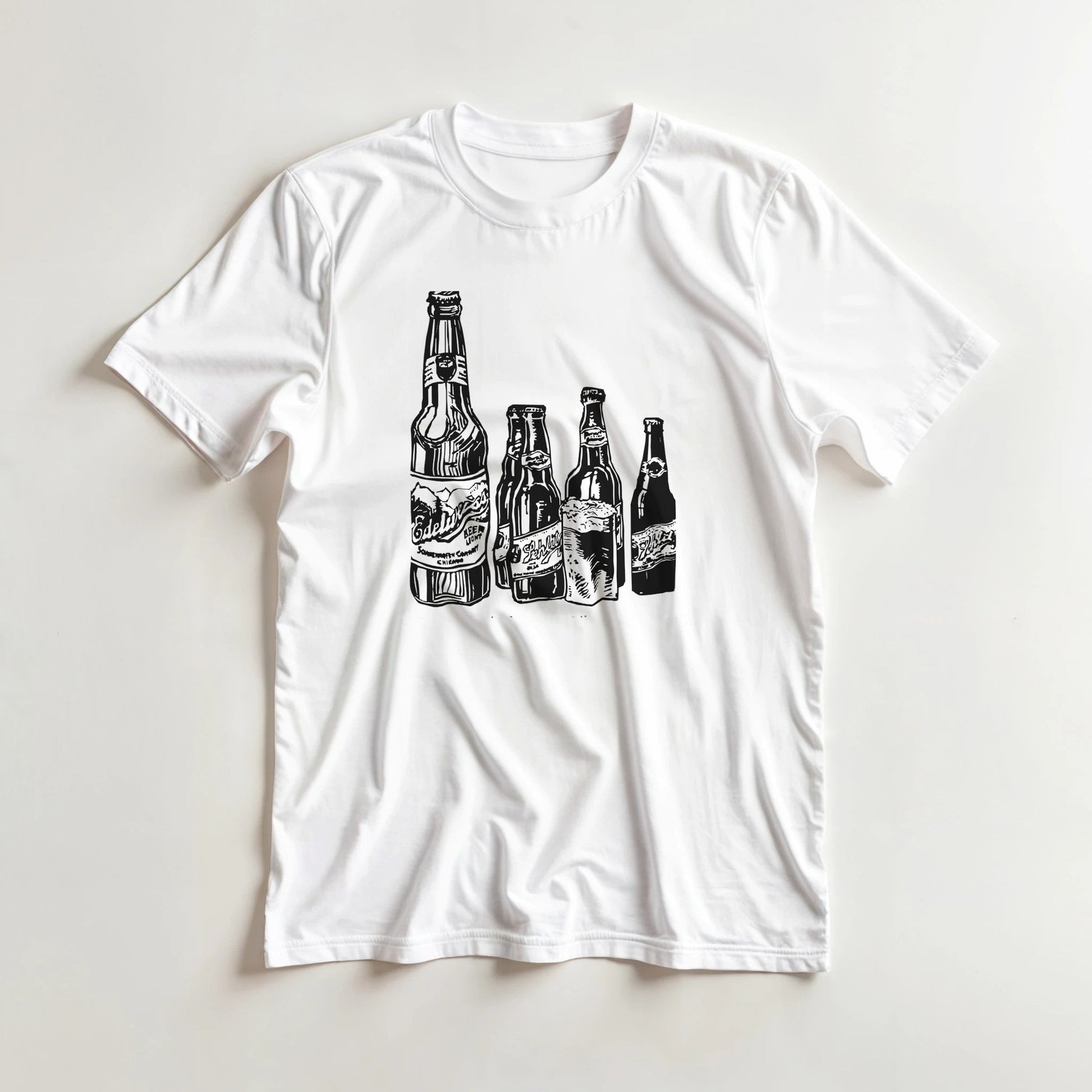 Heavyweight Unisex Crewneck T-shirt | Gildan® 5000 White - T.Eddy’s Art Studio