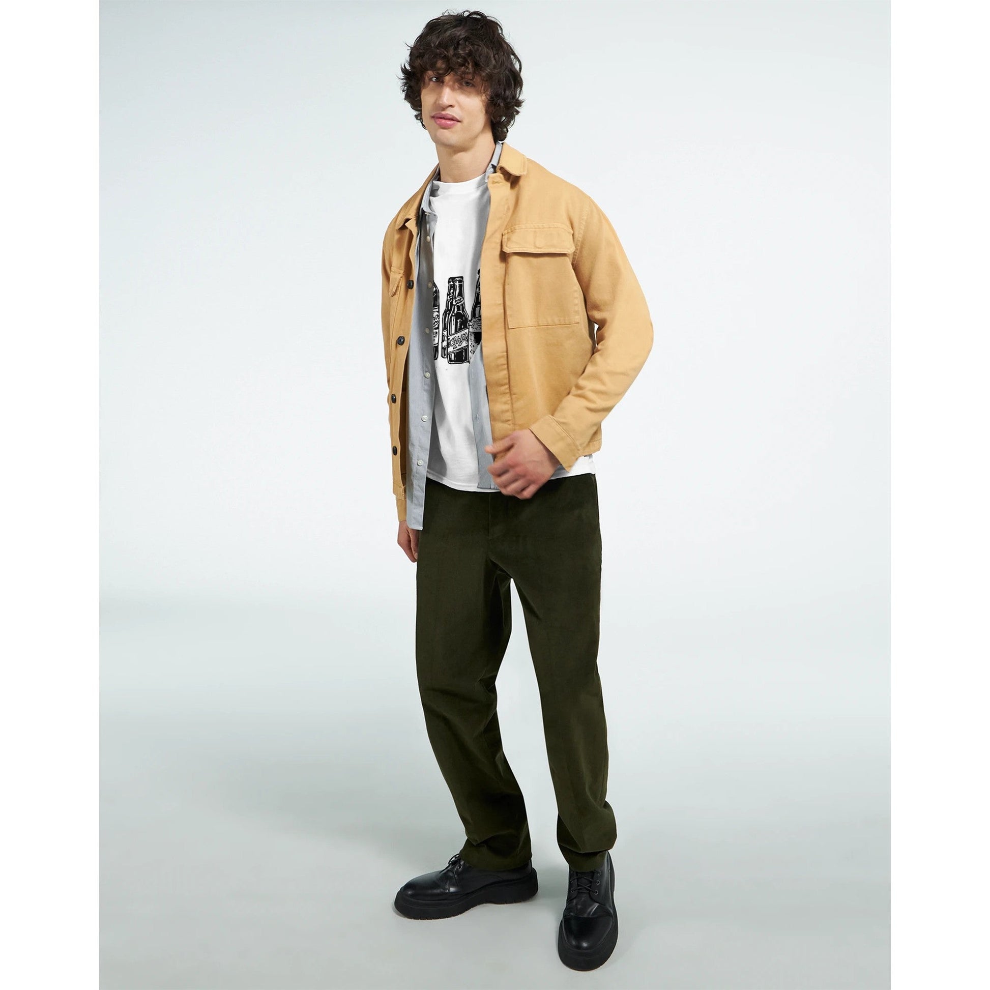 Heavyweight Unisex Crewneck T-shirt | Gildan® 5000 White - T.Eddy’s Art Studio