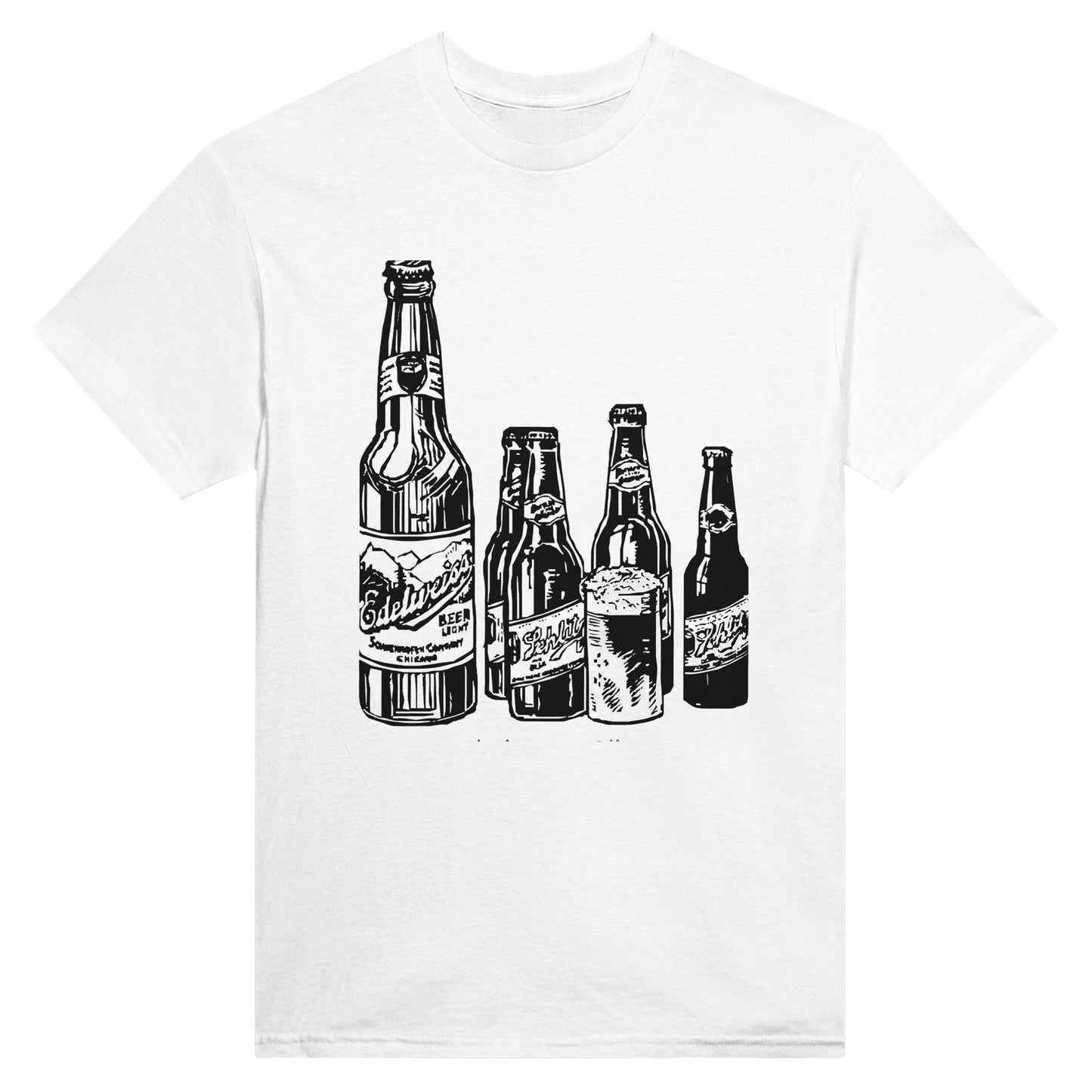 Heavyweight Unisex Crewneck T-shirt | Gildan® 5000 White - T.Eddy’s Art Studio