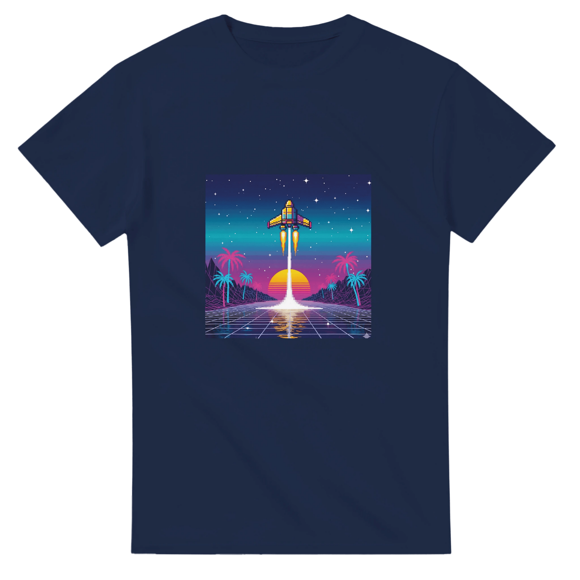 Heavyweight Unisex Crewneck T-shirt | Gildan® 5000 White - T.Eddy’s Art Studio