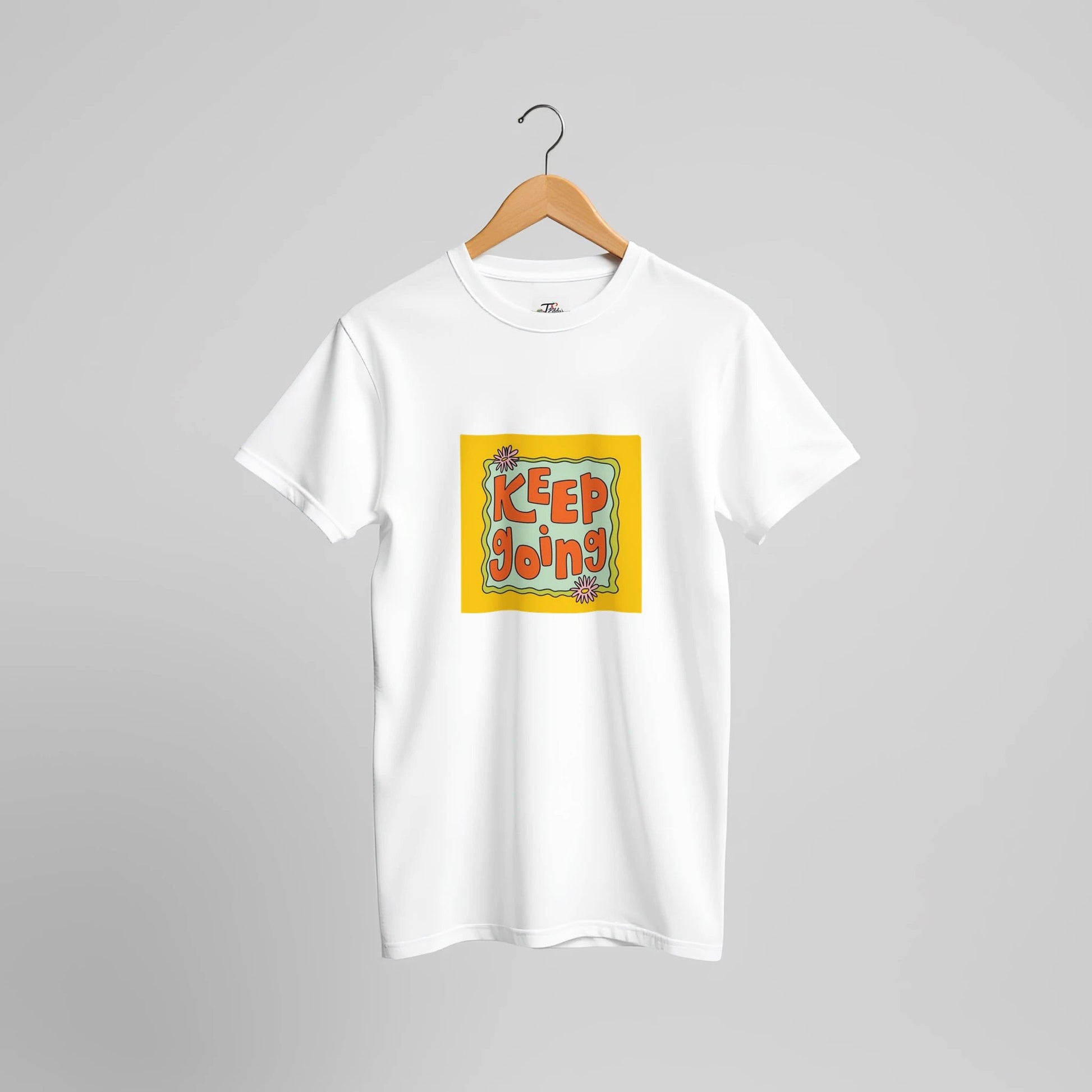 Keep Going - A Groovy Tee by T.Eddy's Art Studio - T.Eddy’s Art Studio