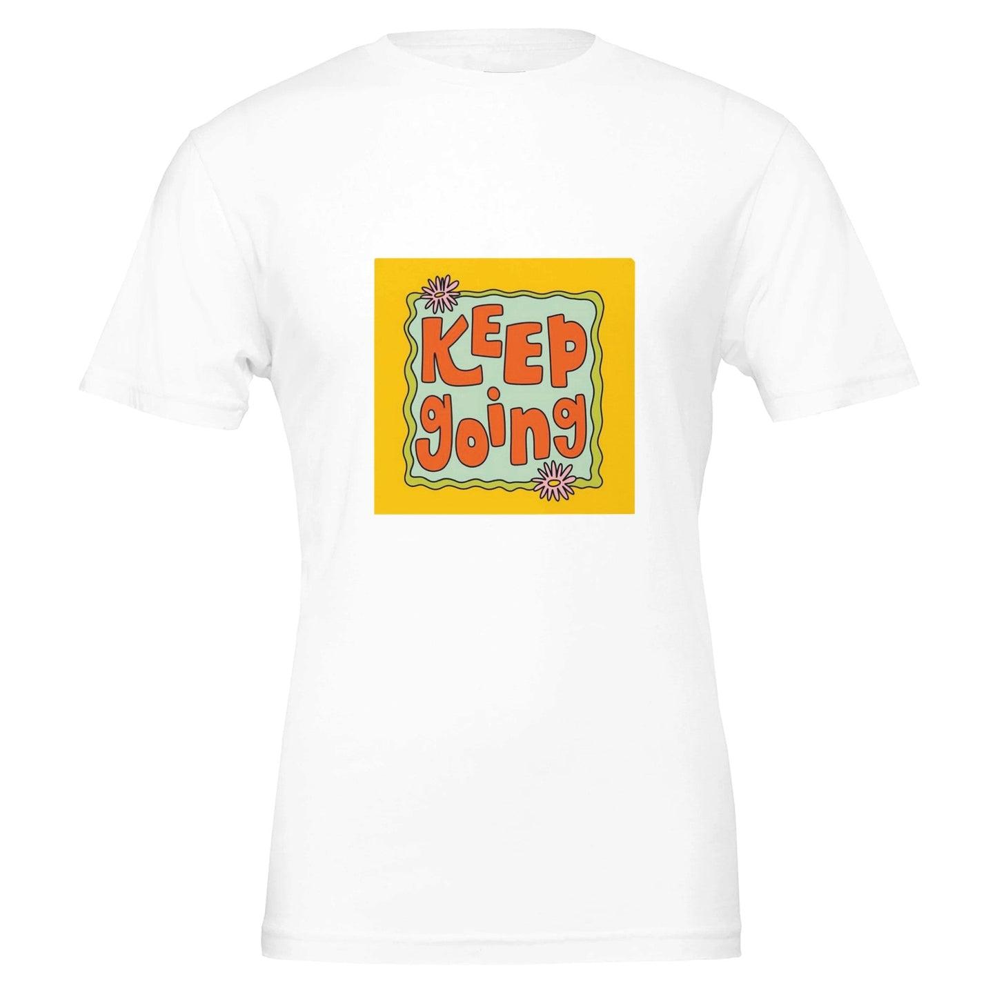 Keep Going - A Groovy Tee by T.Eddy's Art Studio - T.Eddy’s Art Studio