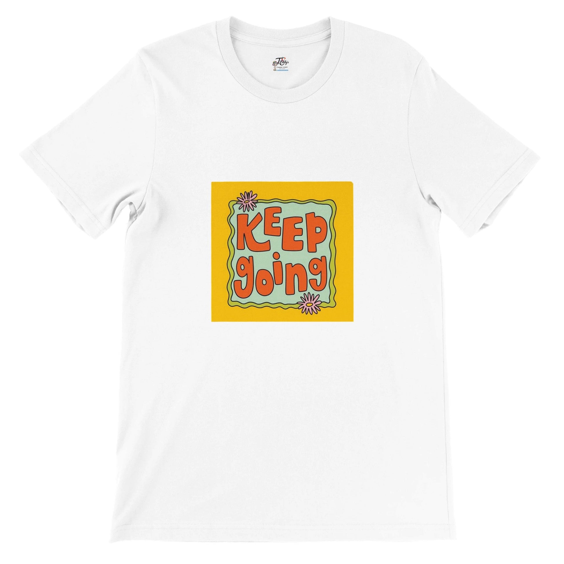 Keep Going - A Groovy Tee by T.Eddy's Art Studio - T.Eddy’s Art Studio