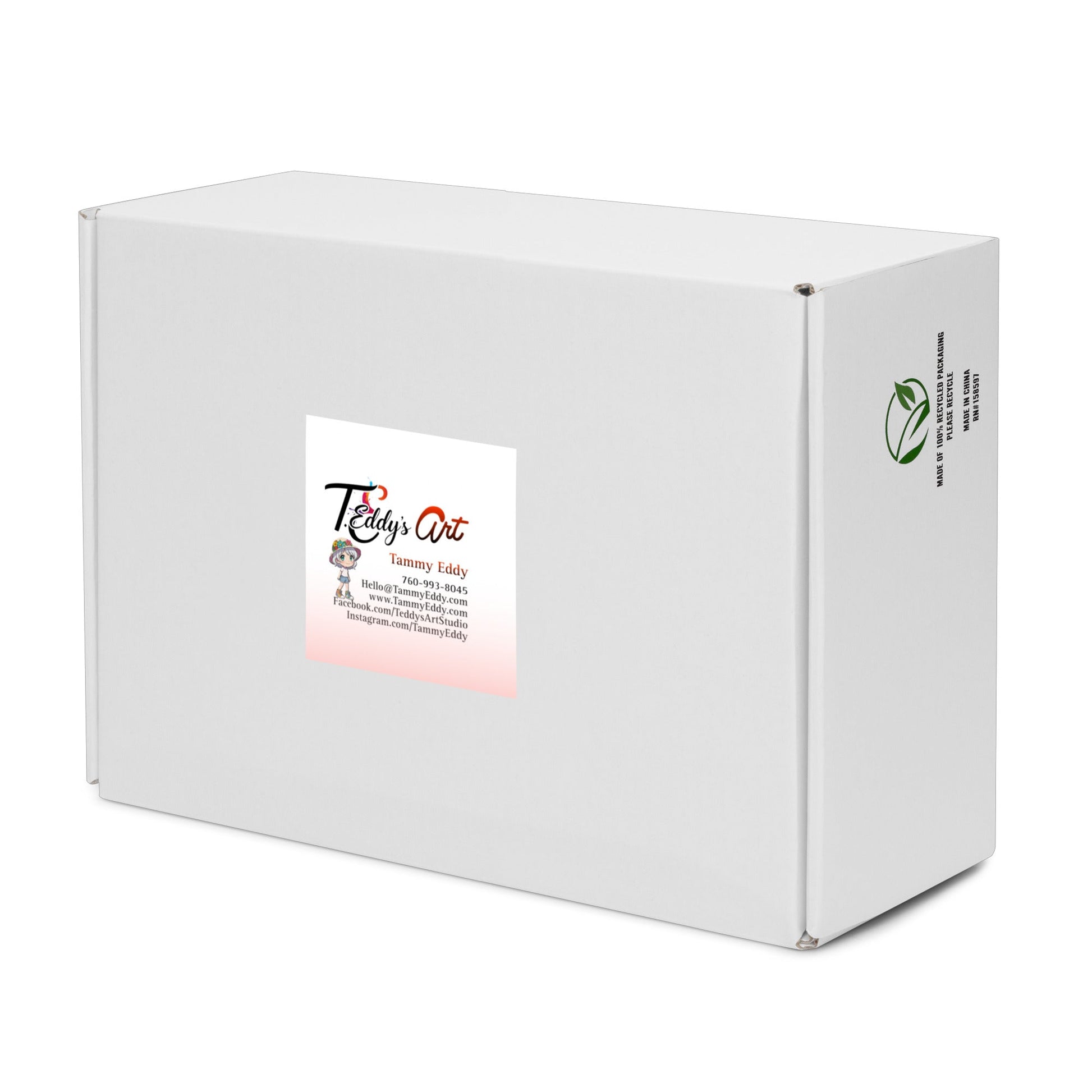 Men’s high top canvas shoes - T.Eddy’s Art Studio