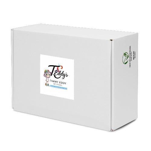 Men’s high top canvas shoes - T.Eddy’s Art Studio