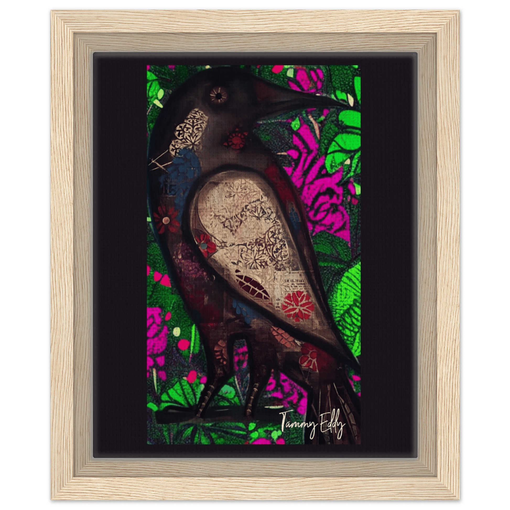 Personalized Framed Canvas 20x25 cm / 8x10″ - T.Eddy’s Art Studio