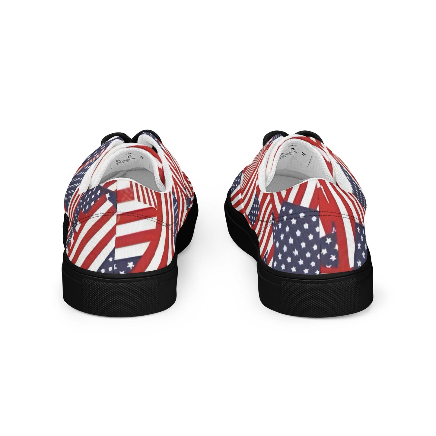 Red, White, and You: Patriotic Low - Tops - T.Eddy’s Art Studio
