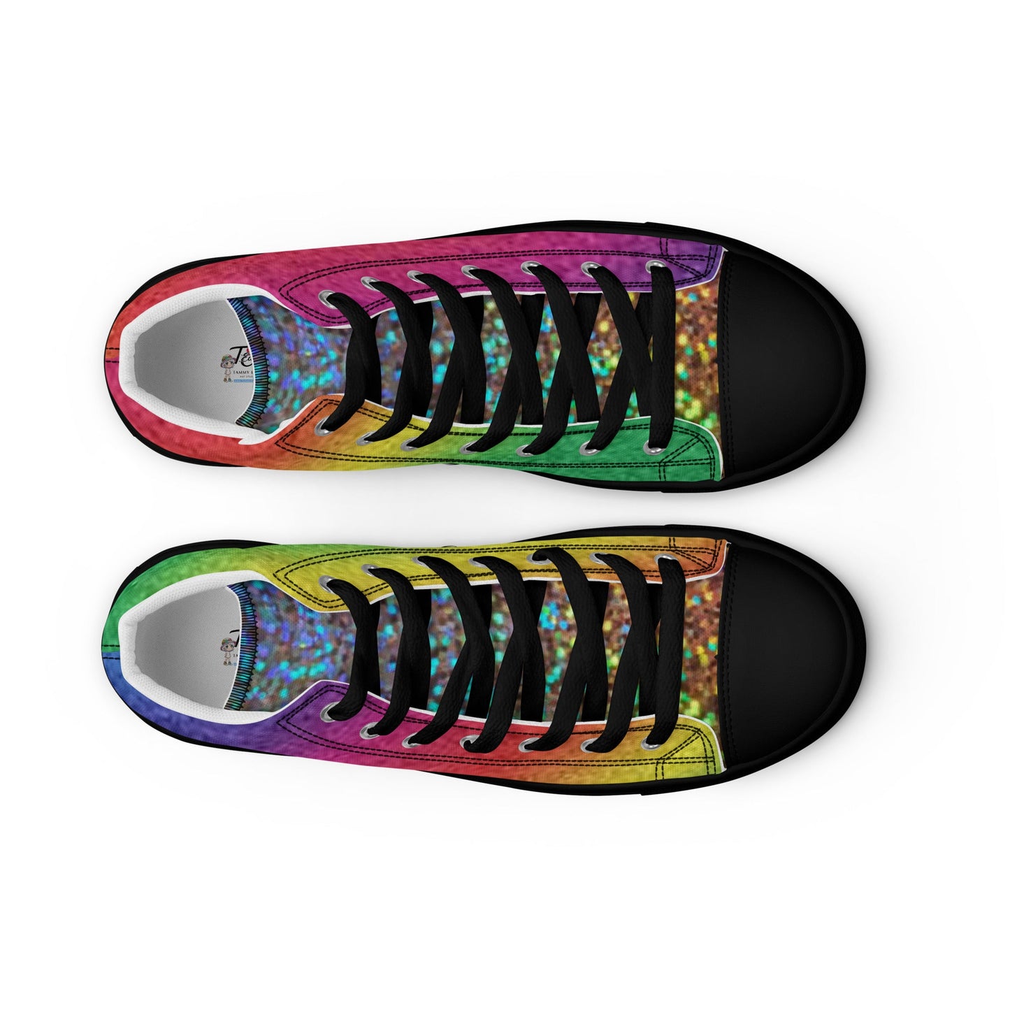 Shine Bright with Tammy's Glitter Rainbow High - Tops! - T.Eddy’s Art Studio