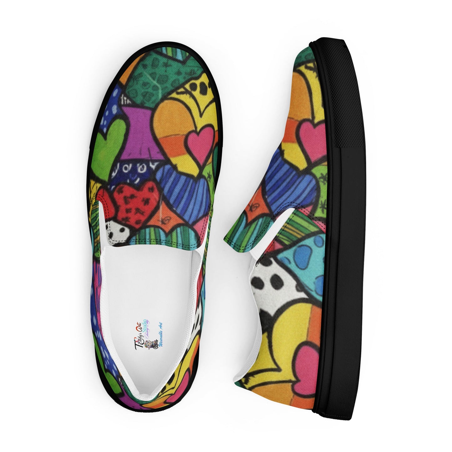 Slip - on canvas shoes - T.Eddy’s Art Studio