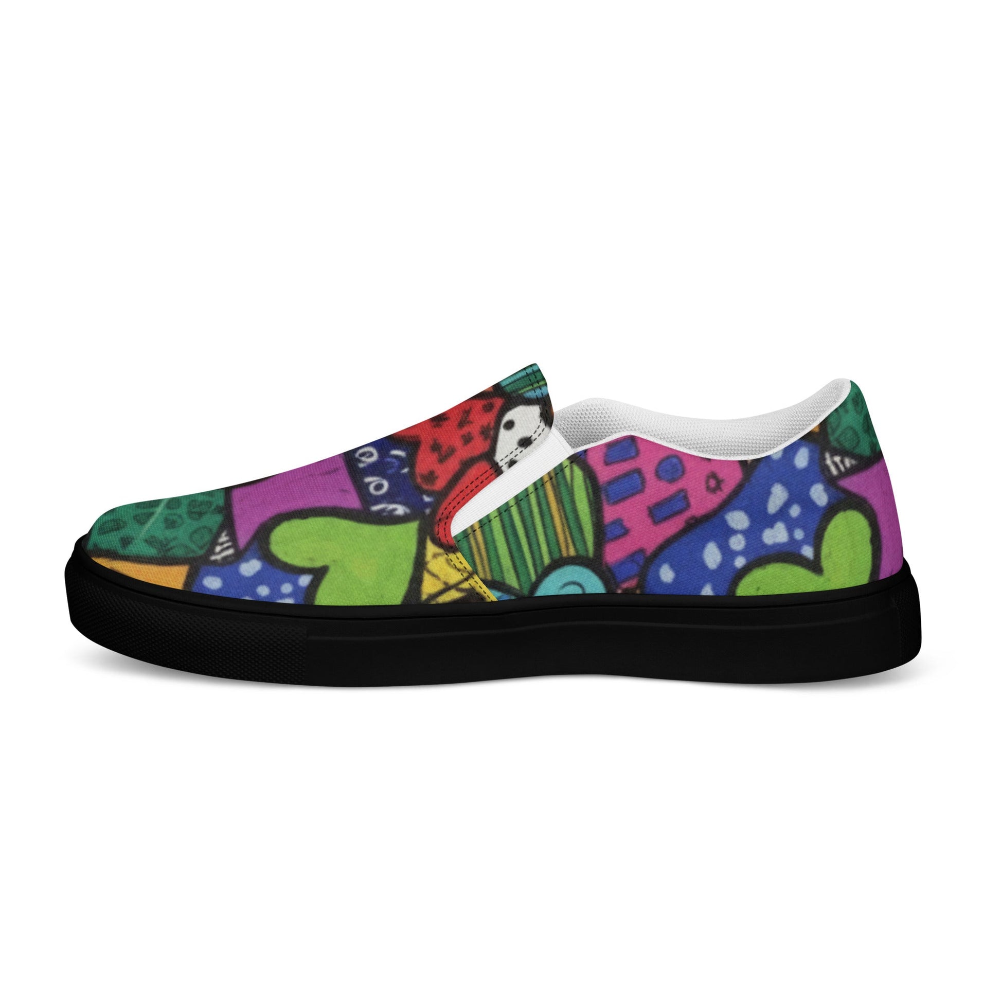 Slip - on canvas shoes - T.Eddy’s Art Studio