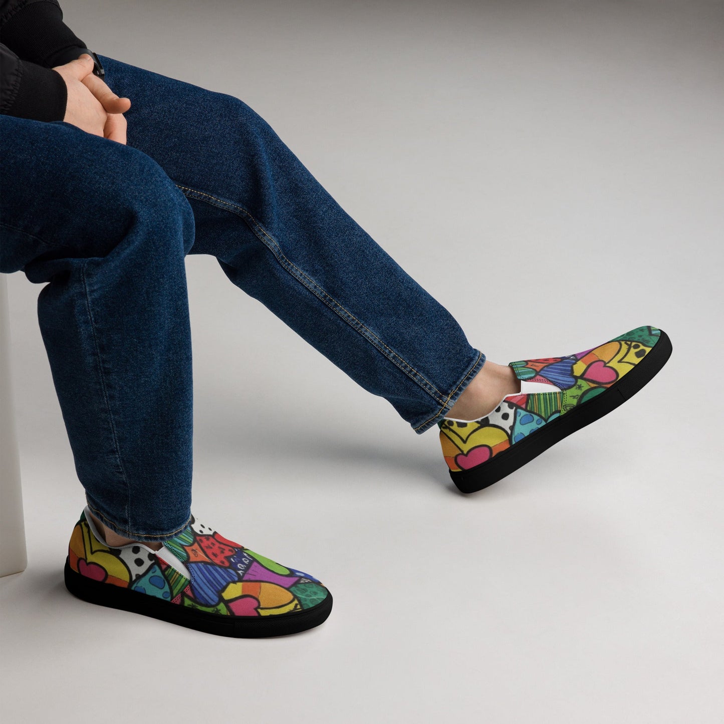 Slip - on canvas shoes - T.Eddy’s Art Studio