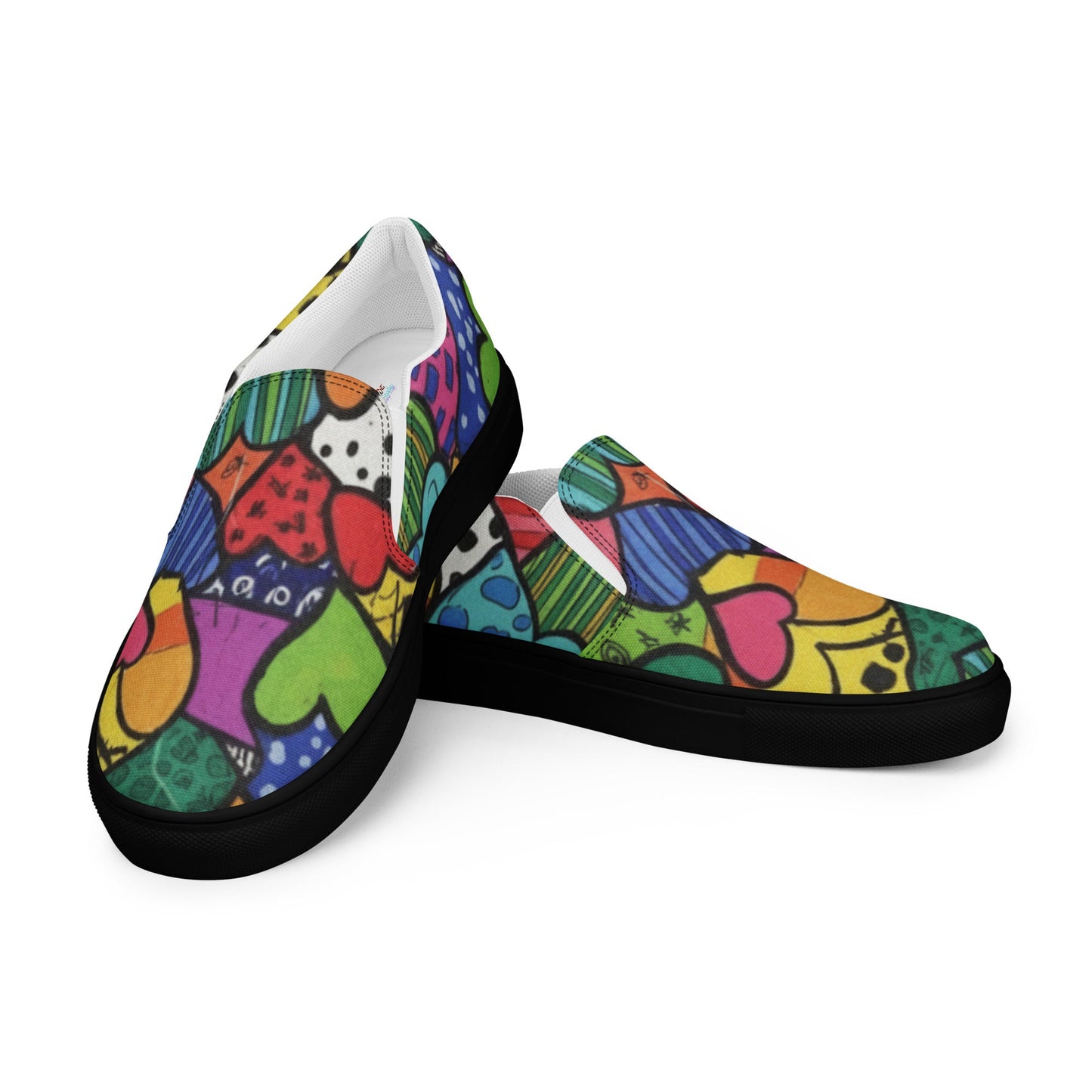 Slip - on canvas shoes - T.Eddy’s Art Studio