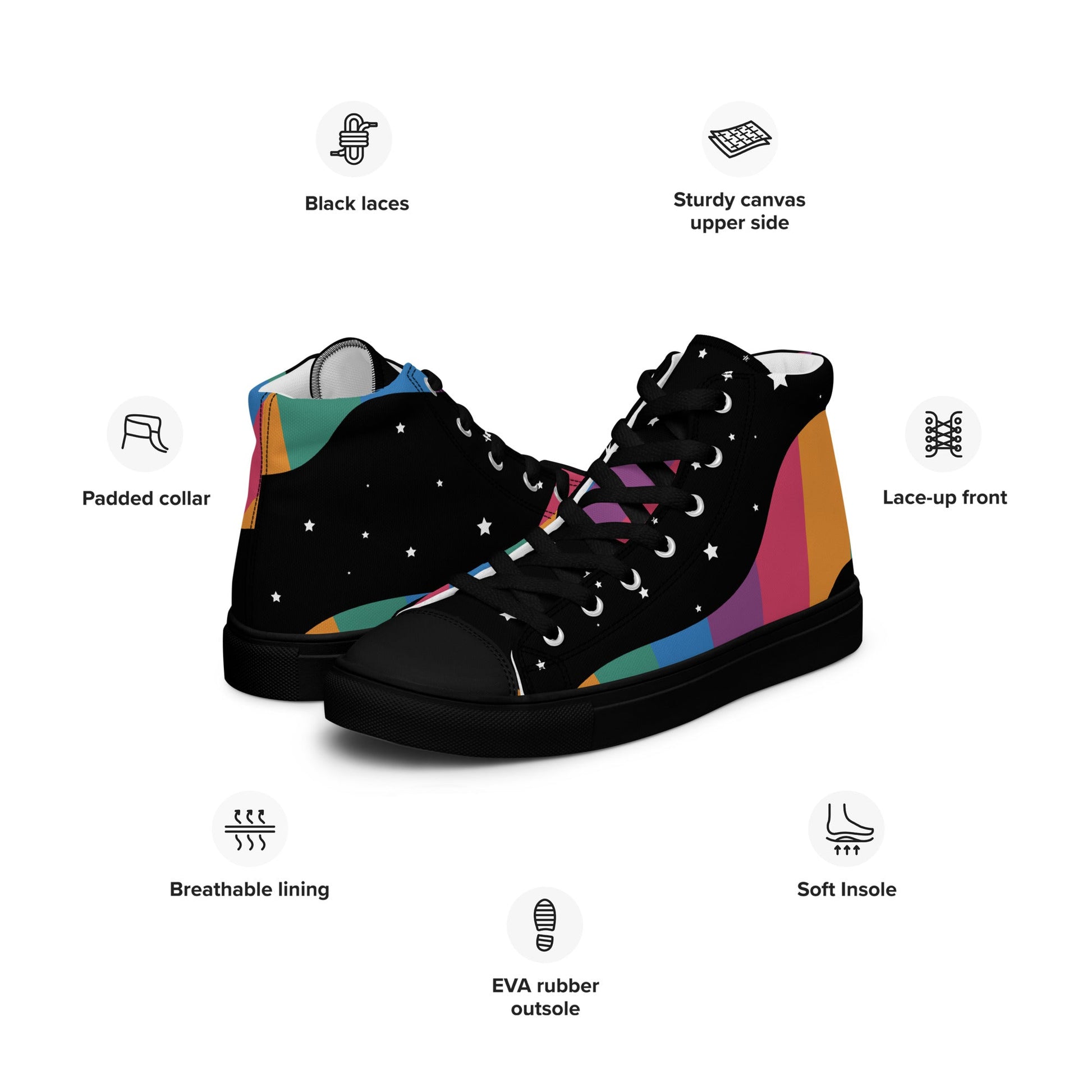 Step Into a Rainbow of Stars - T.Eddy’s Art Studio