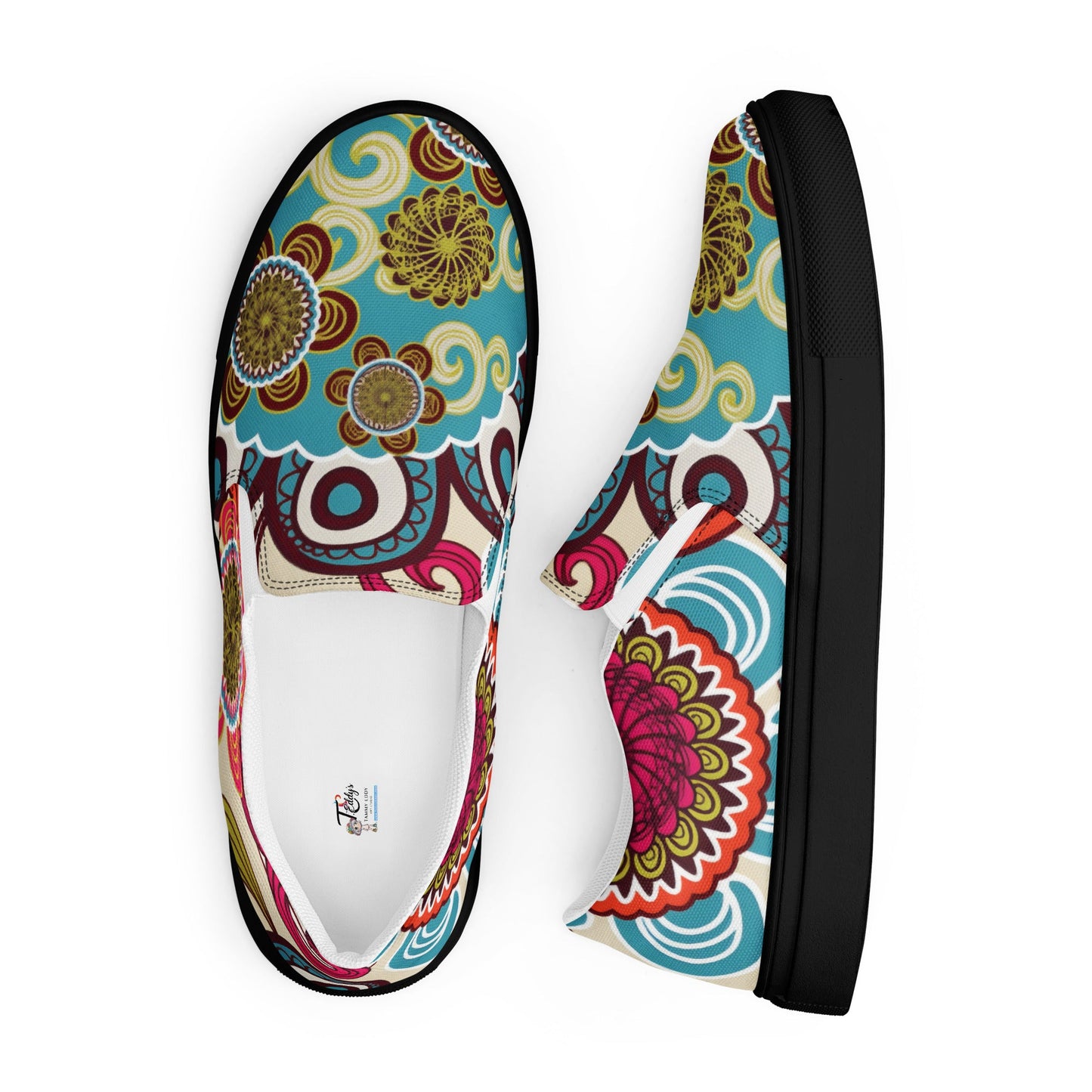 Step into Style with Bohemian Slip - Ons - T.Eddy’s Art Studio