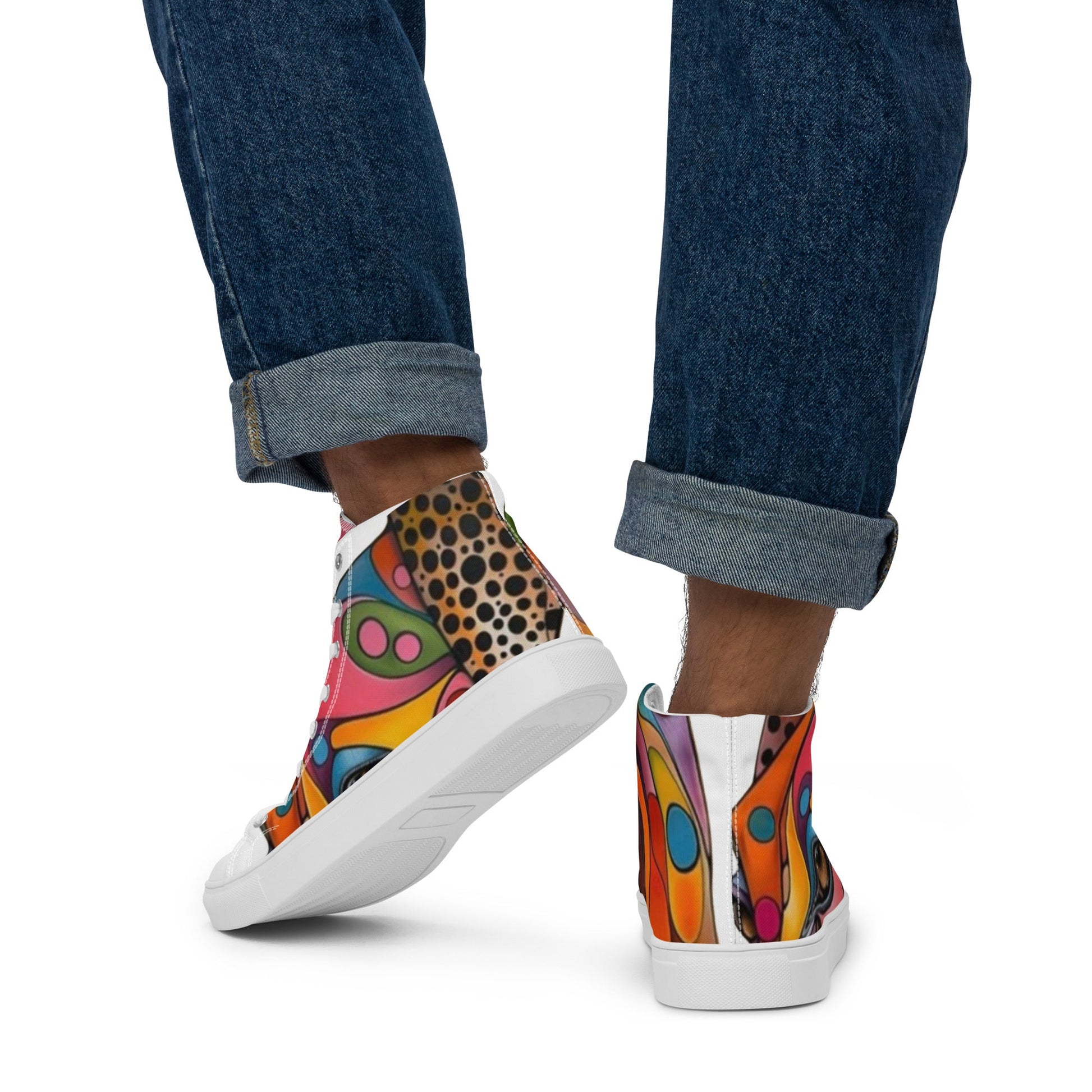 T.Eddy'sArt Studio High - Top Canvas Shoes: Make a Statement - T.Eddy’s Art Studio