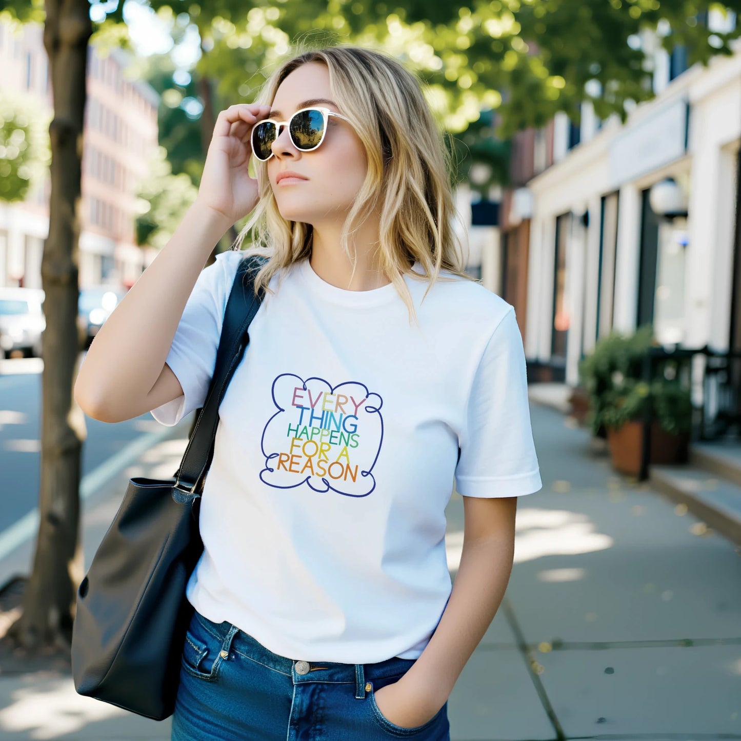 The "Everything Happens for a Reason" Tee - T.Eddy’s Art Studio