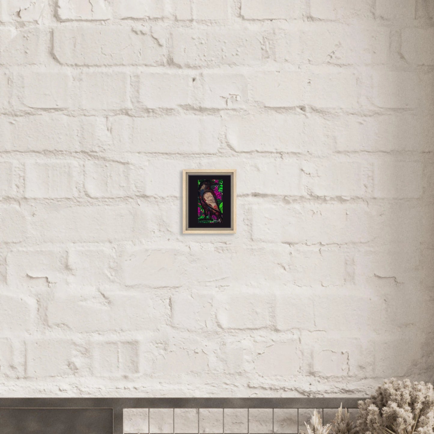 "The Raven's Tale" Framed Canvas Print - T.Eddy’s Art Studio