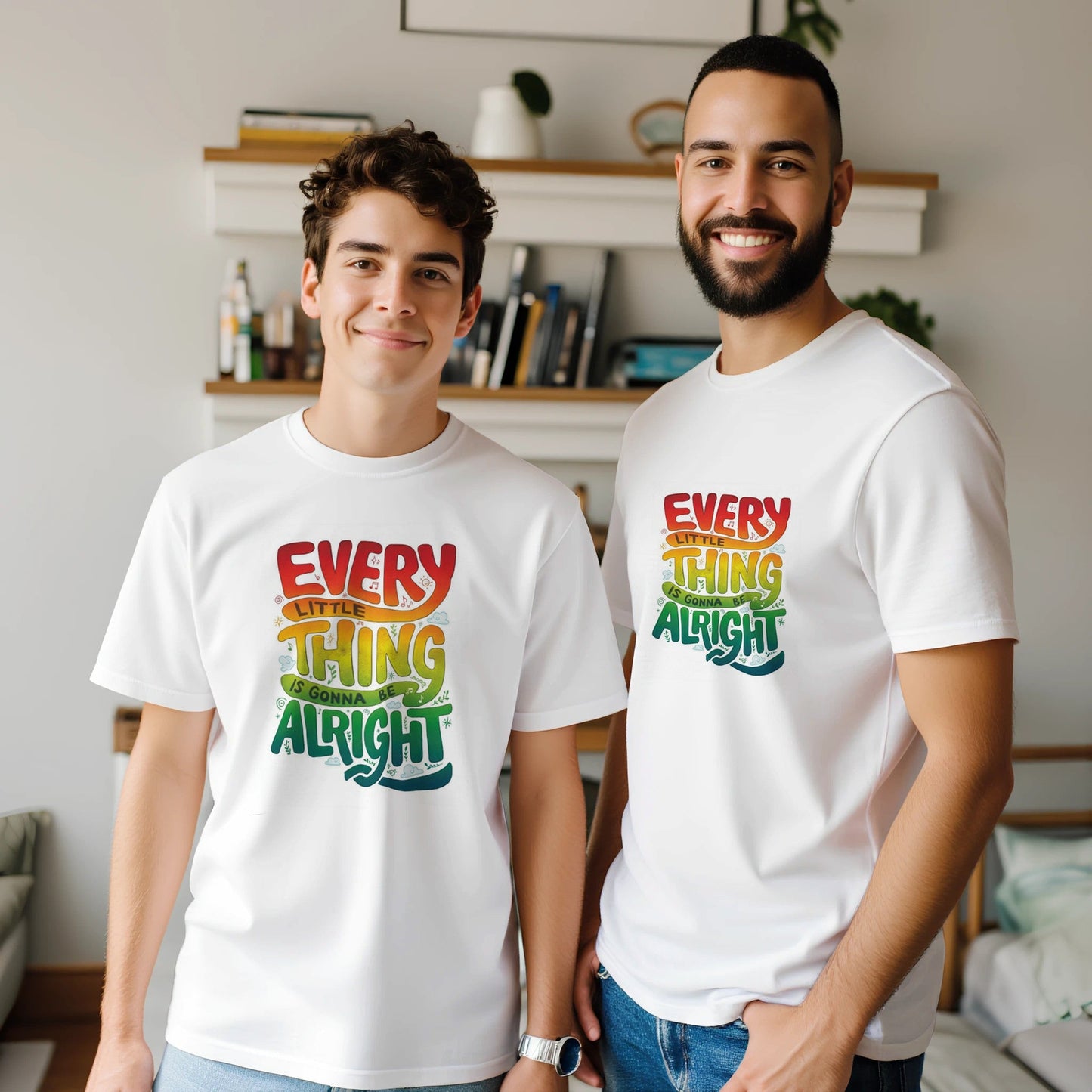 The T.Eddy's Art Studio "Everything's Alright" Tee - T.Eddy’s Art Studio