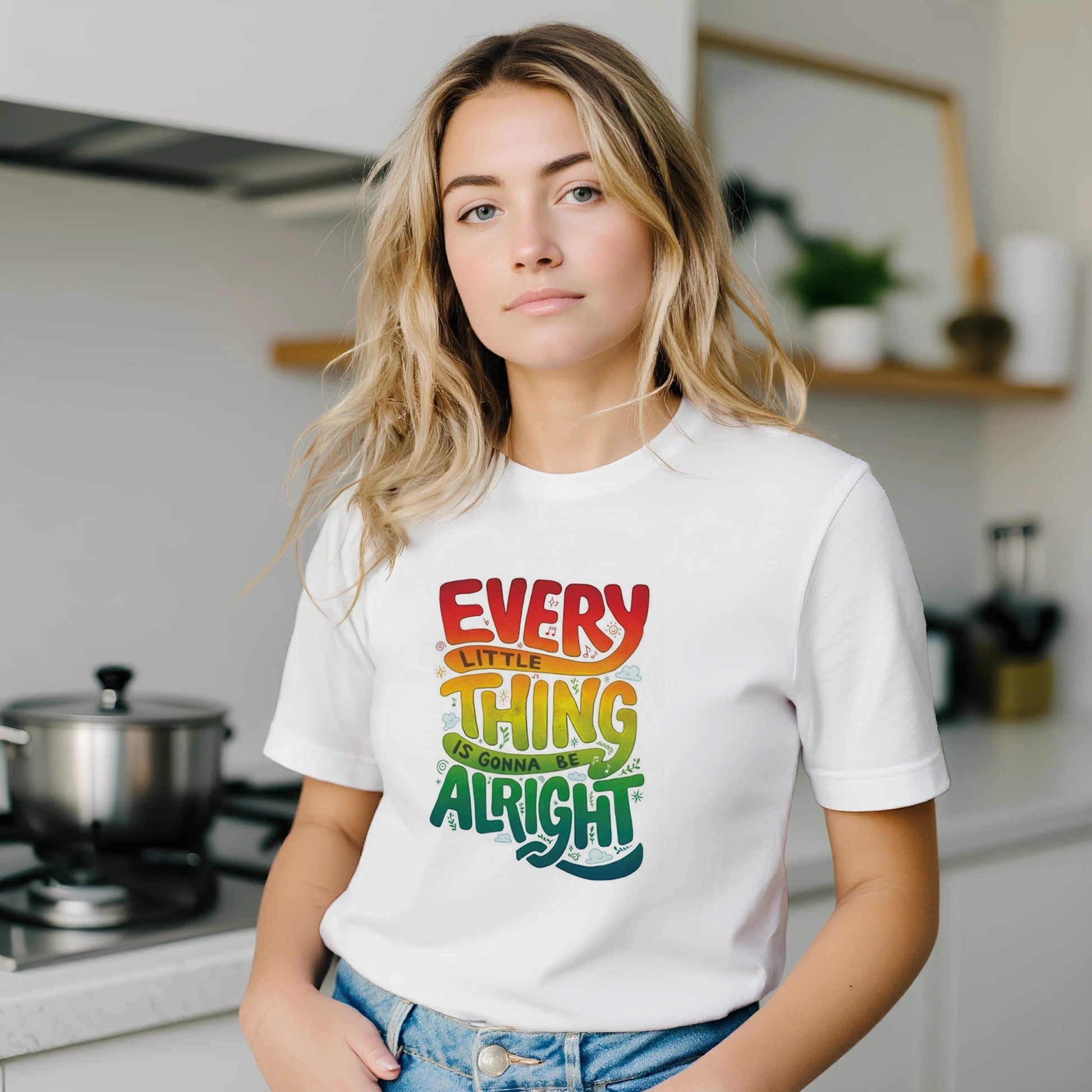 The T.Eddy's Art Studio "Everything's Alright" Tee - T.Eddy’s Art Studio