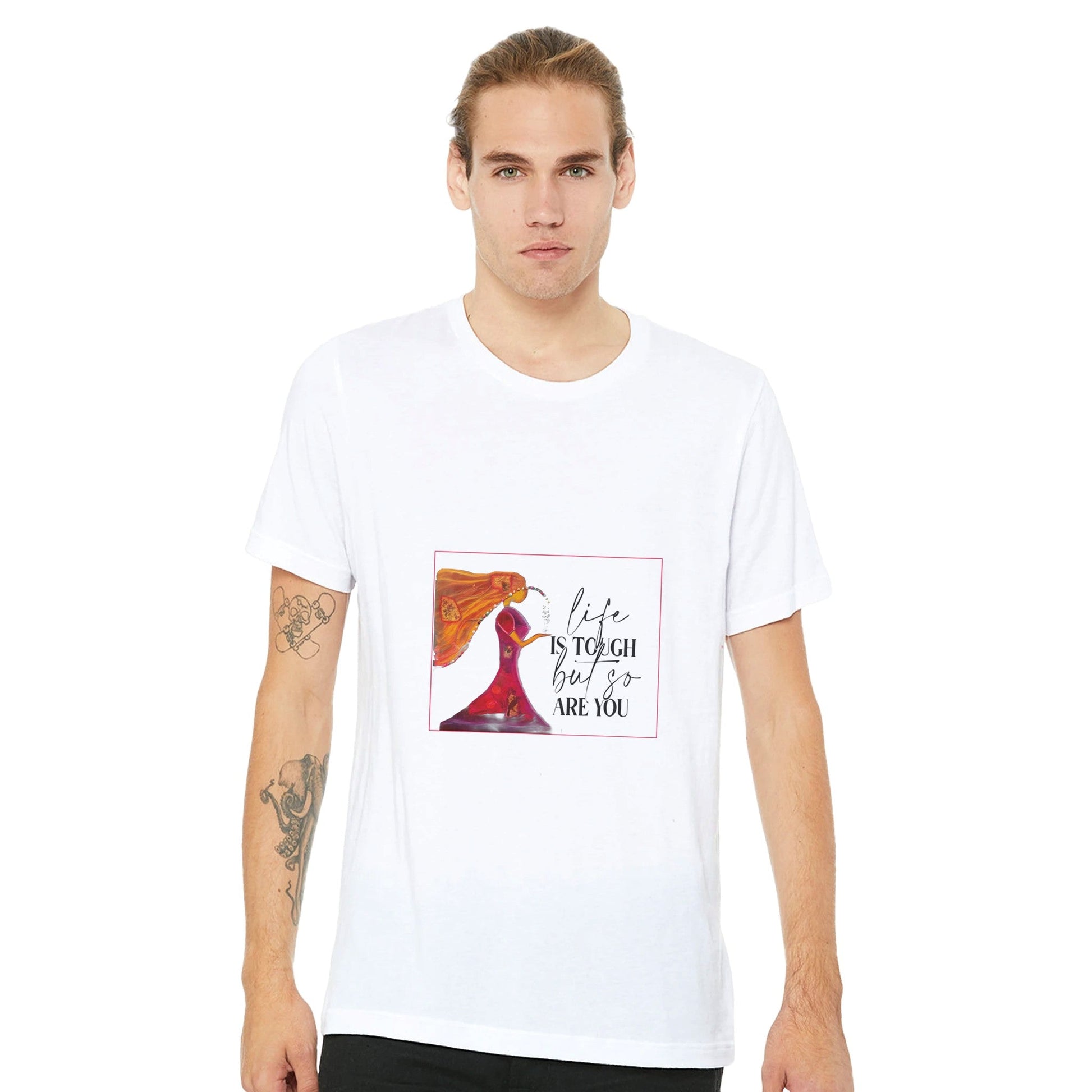 The T.Eddy's Art Studio "Life Is Tough" Tee - T.Eddy’s Art Studio