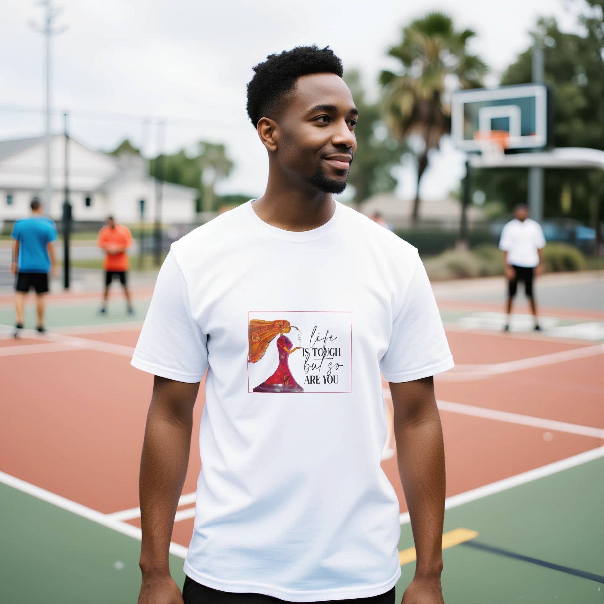 The T.Eddy's Art Studio "Life Is Tough" Tee - T.Eddy’s Art Studio