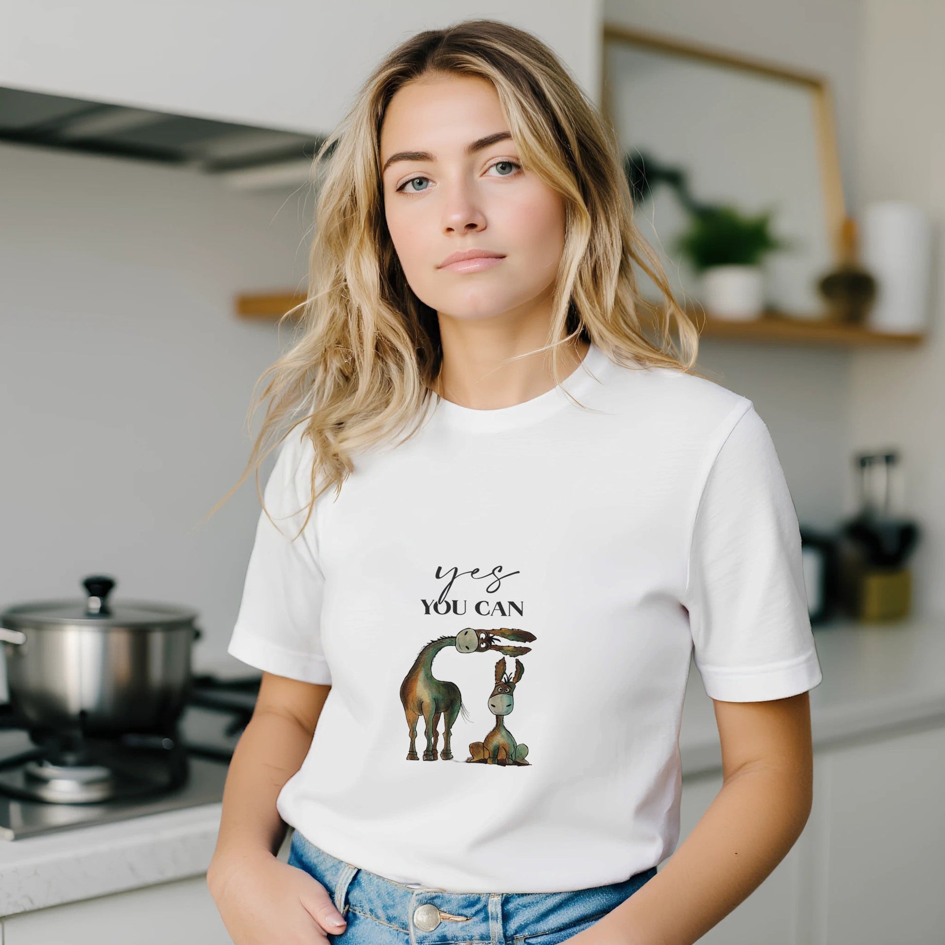 The T.Eddy's Art Studio "Yes You Can" Tee - T.Eddy’s Art Studio