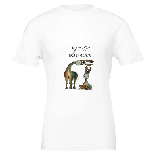 The T.Eddy's Art Studio "Yes You Can" Tee - T.Eddy’s Art Studio