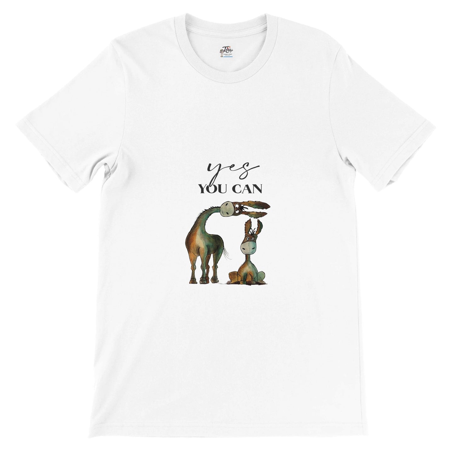 The T.Eddy's Art Studio "Yes You Can" Tee - T.Eddy’s Art Studio