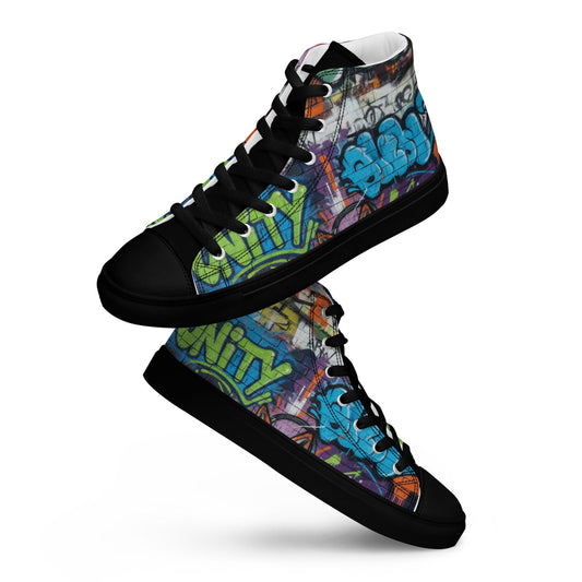 Unisex Classic Canvas Sneaker - Sized in Men's - T.Eddy’s Art Studio