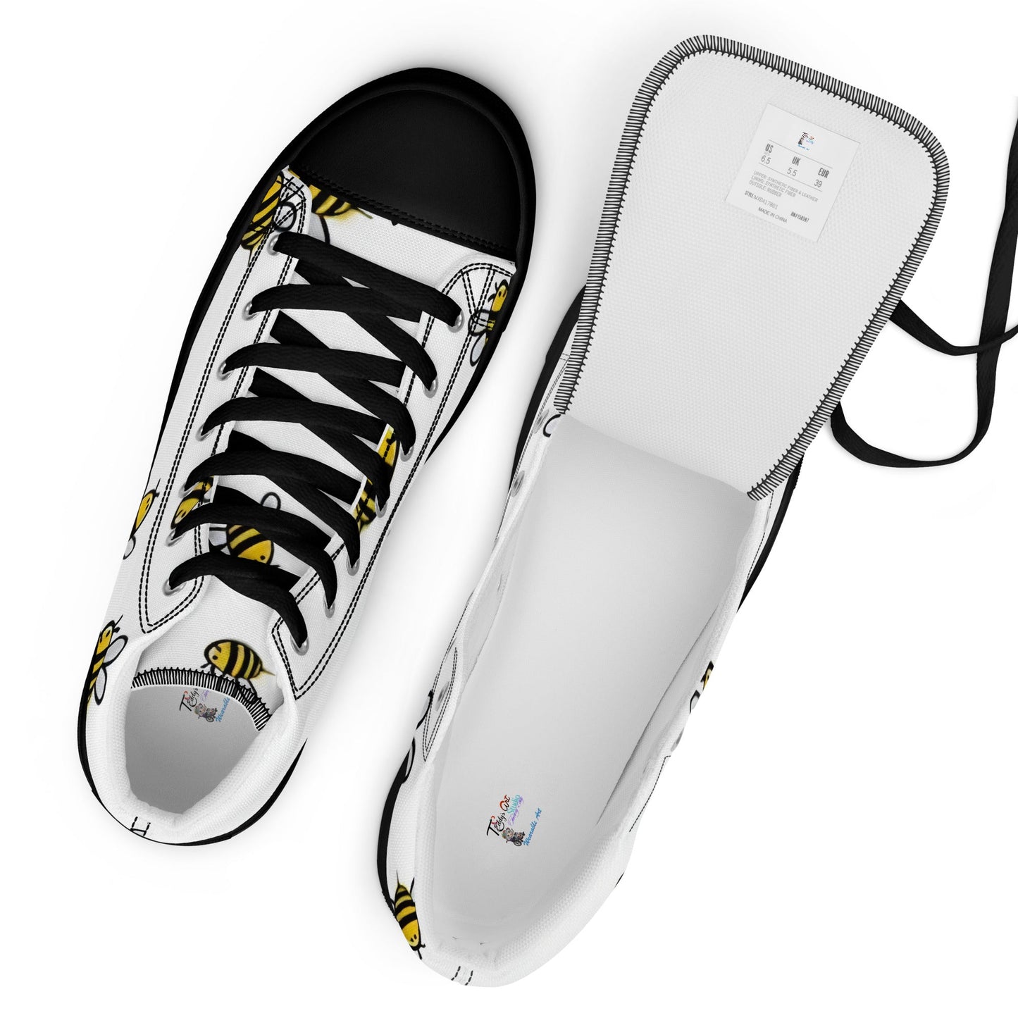 Unisex Classic Canvas Sneaker - Sized in Men's - T.Eddy’s Art Studio