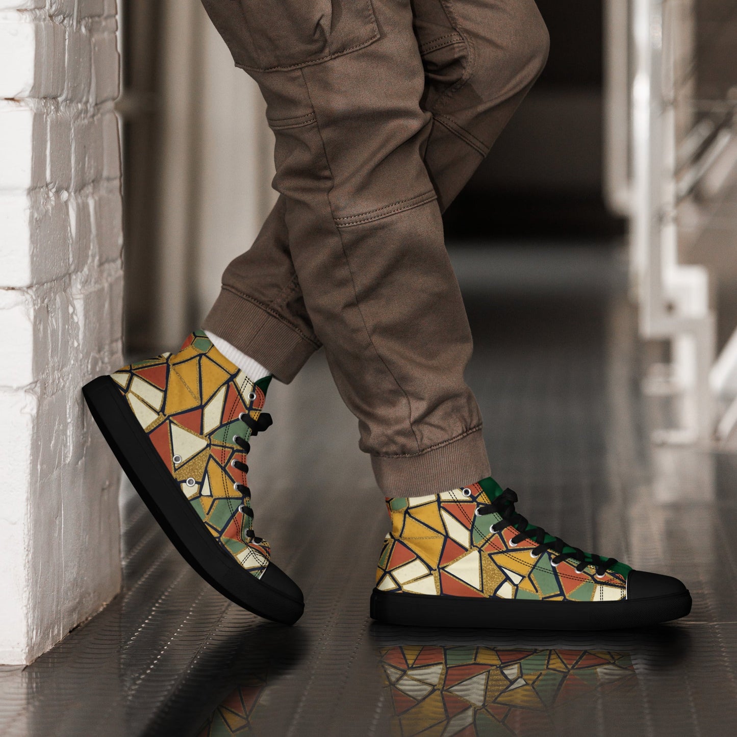 Unisex Classic Canvas Sneaker - Sized in Men's - T.Eddy’s Art Studio