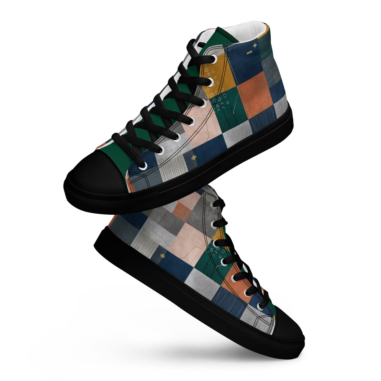 Unisex Classic Canvas Sneaker - Sized in Men's - T.Eddy’s Art Studio