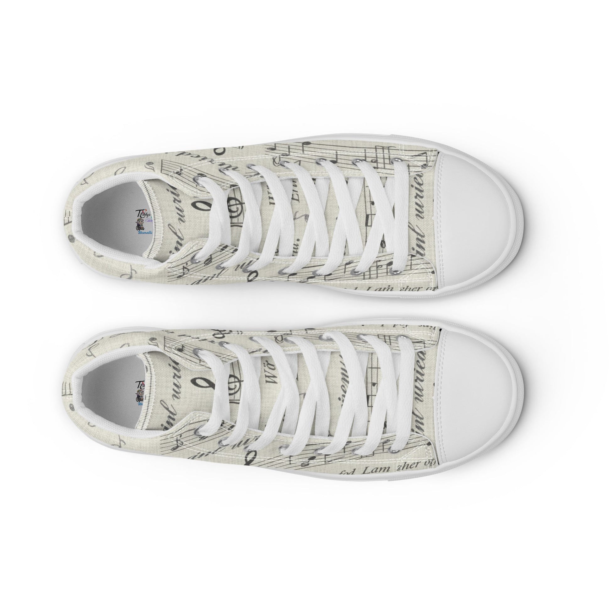 Unisex Classic Canvas Sneaker - Sized in Men's - T.Eddy’s Art Studio
