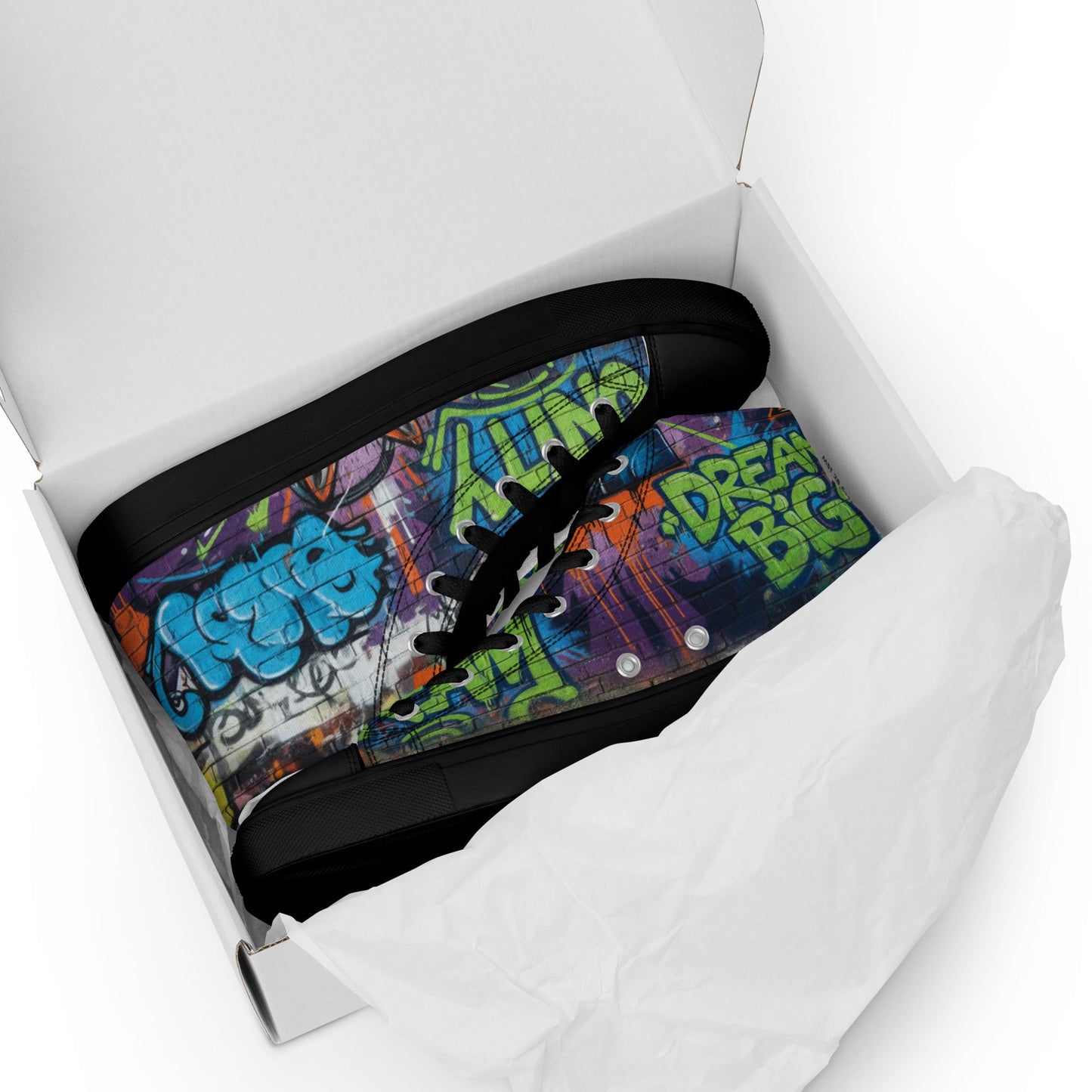 Unisex Classic Canvas Sneaker - Sized in Men's - T.Eddy’s Art Studio