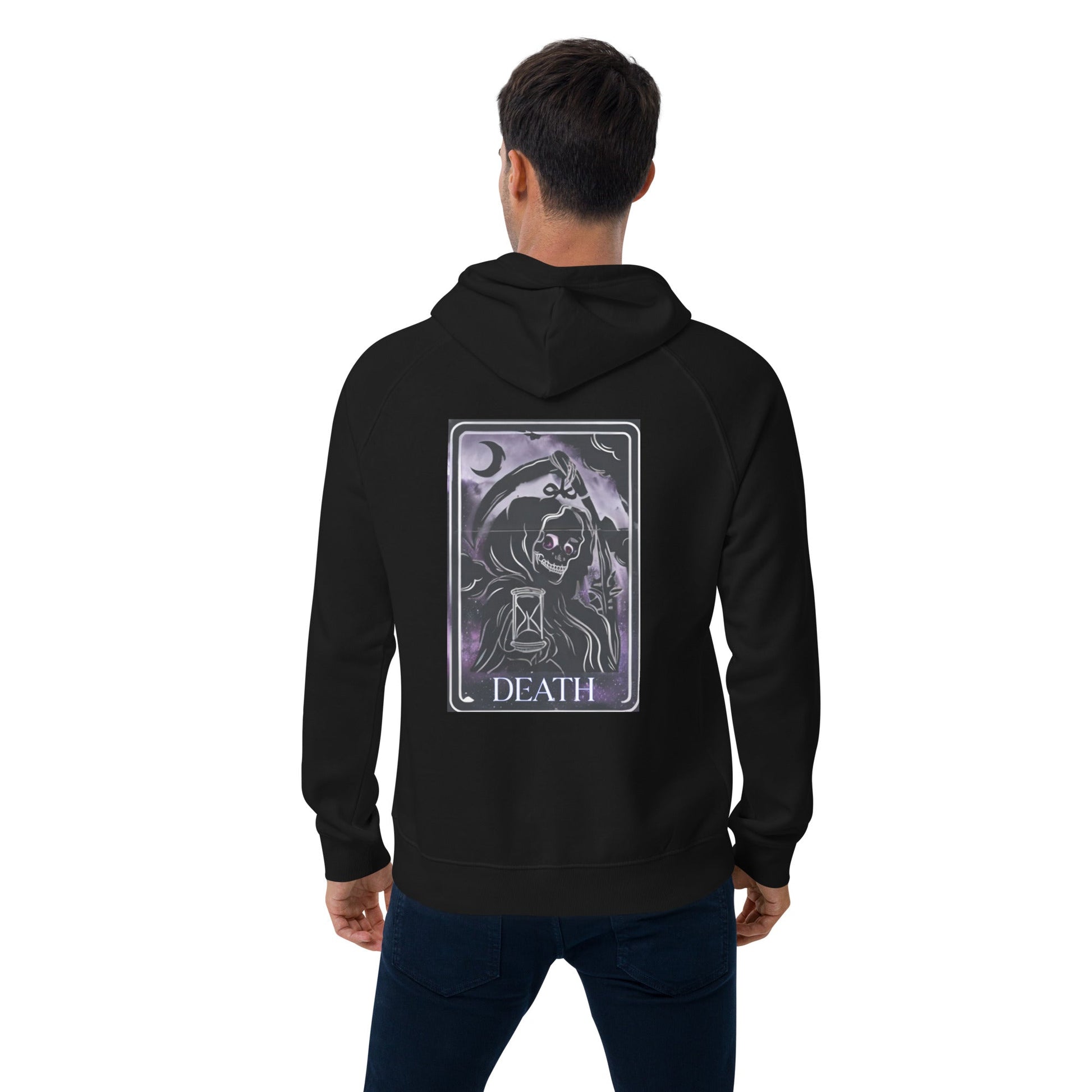 Unisex eco raglan hoodie - T.Eddy’s Art Studio