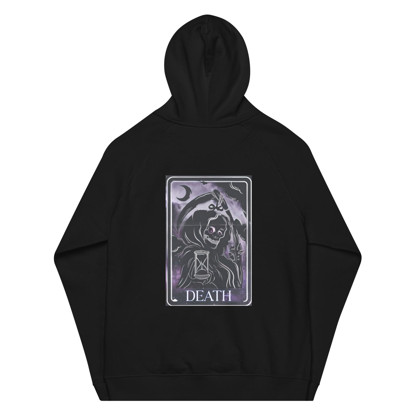 Unisex eco raglan hoodie - T.Eddy’s Art Studio