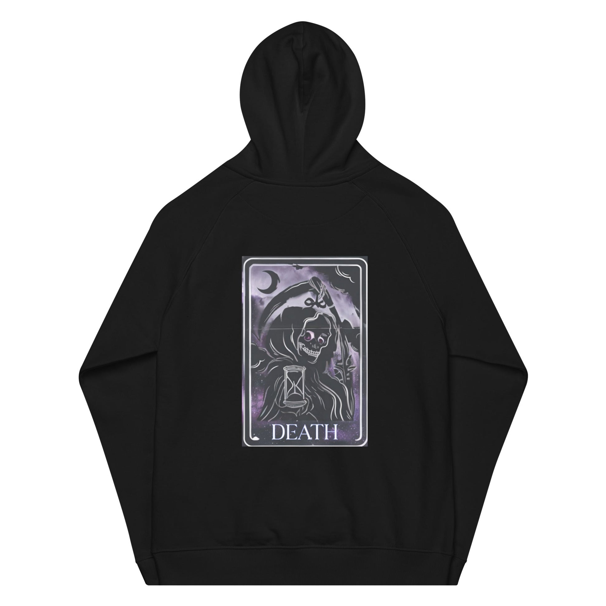 Unisex eco raglan hoodie - T.Eddy’s Art Studio