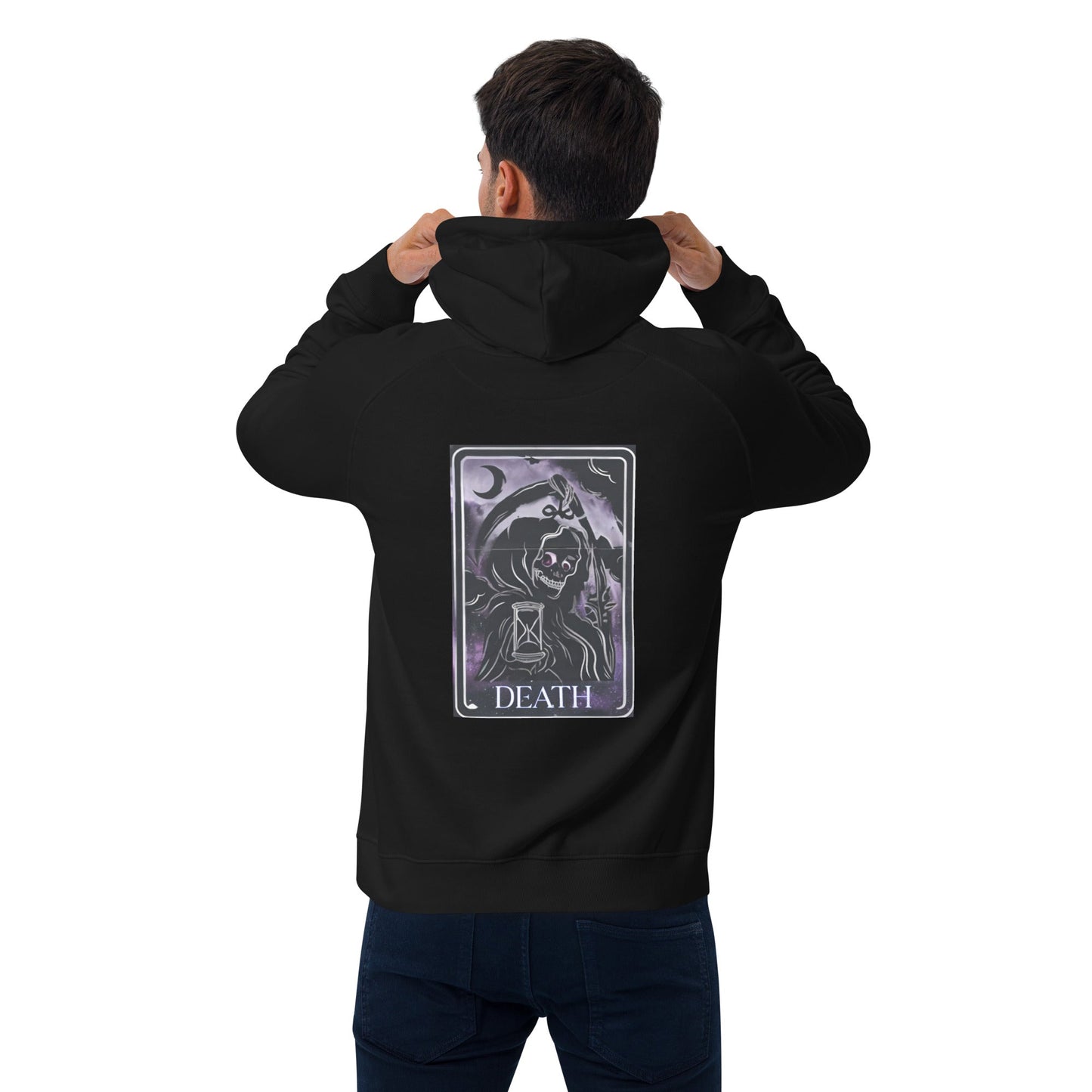 Unisex eco raglan hoodie - T.Eddy’s Art Studio