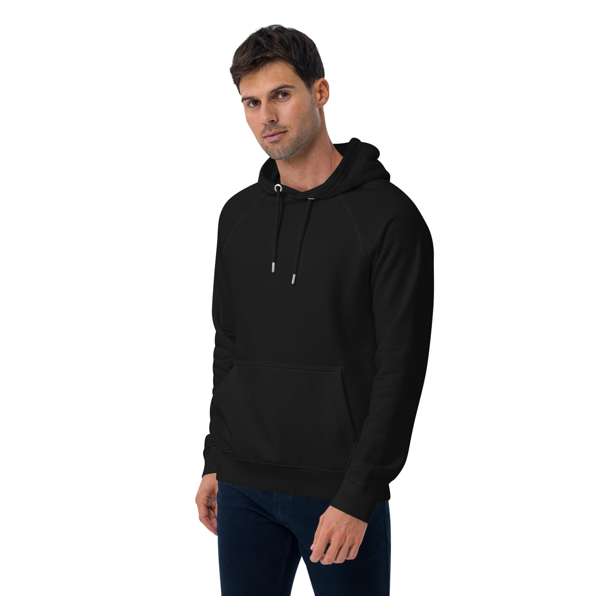 Unisex eco raglan hoodie - T.Eddy’s Art Studio