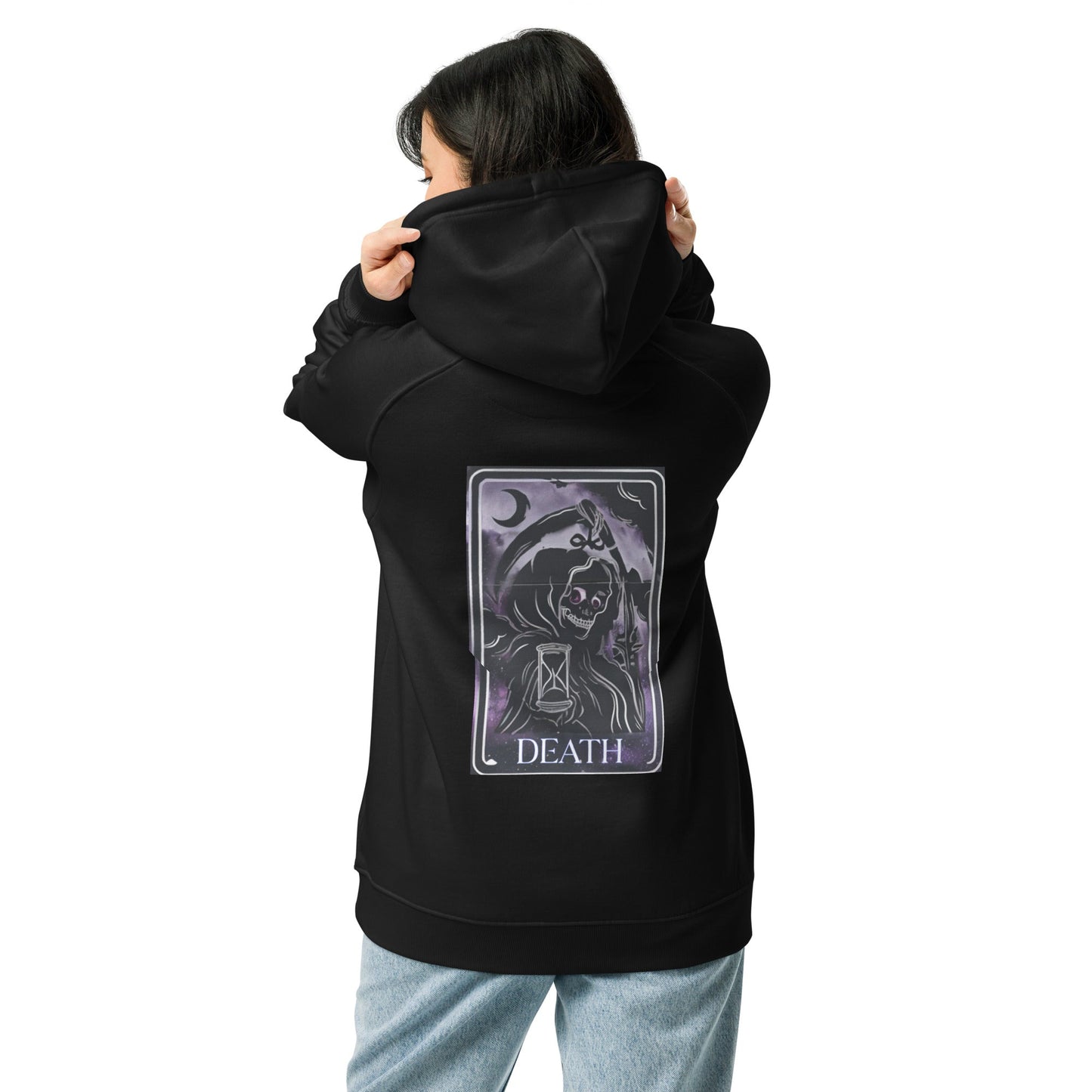 Unisex eco raglan hoodie - T.Eddy’s Art Studio