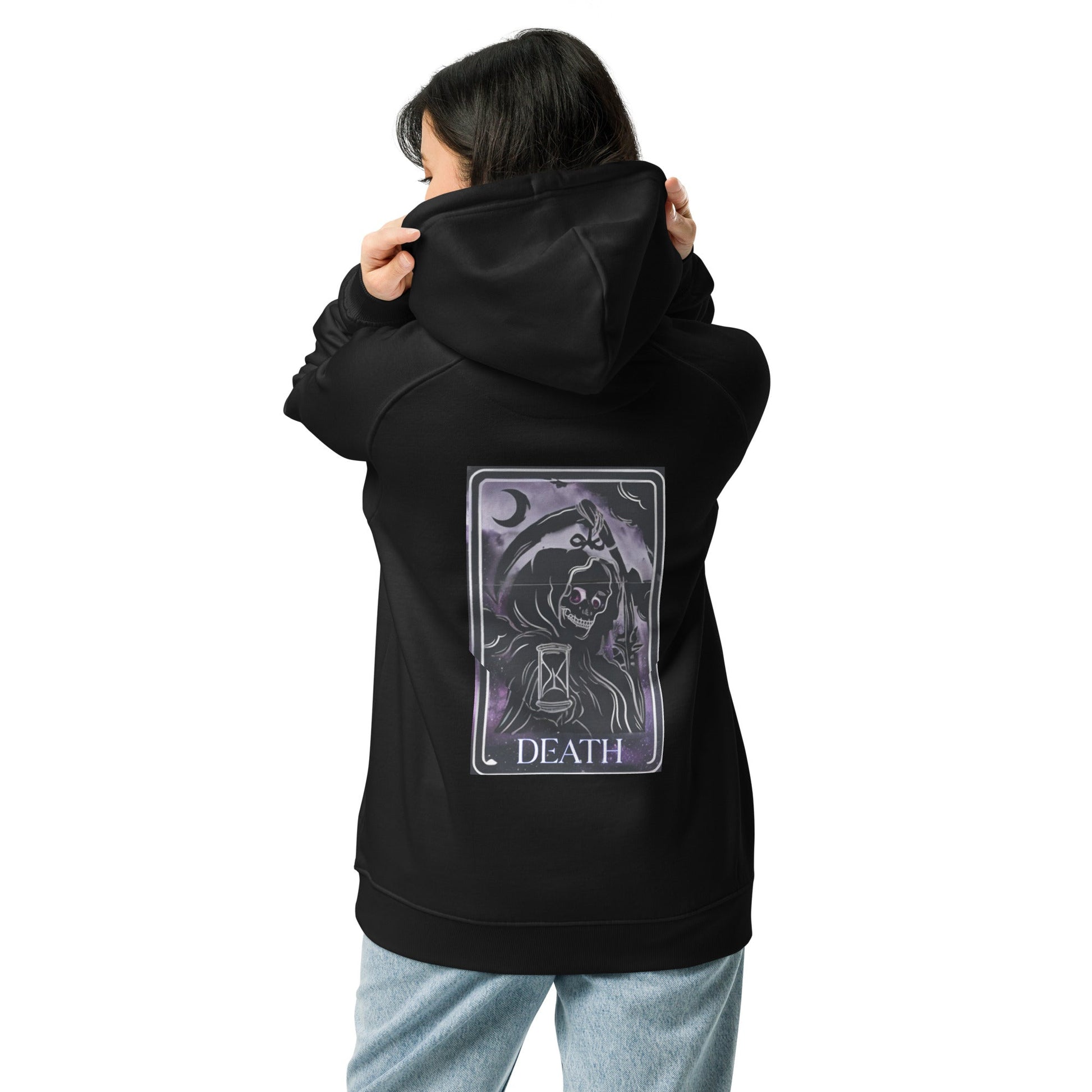 Unisex eco raglan hoodie - T.Eddy’s Art Studio