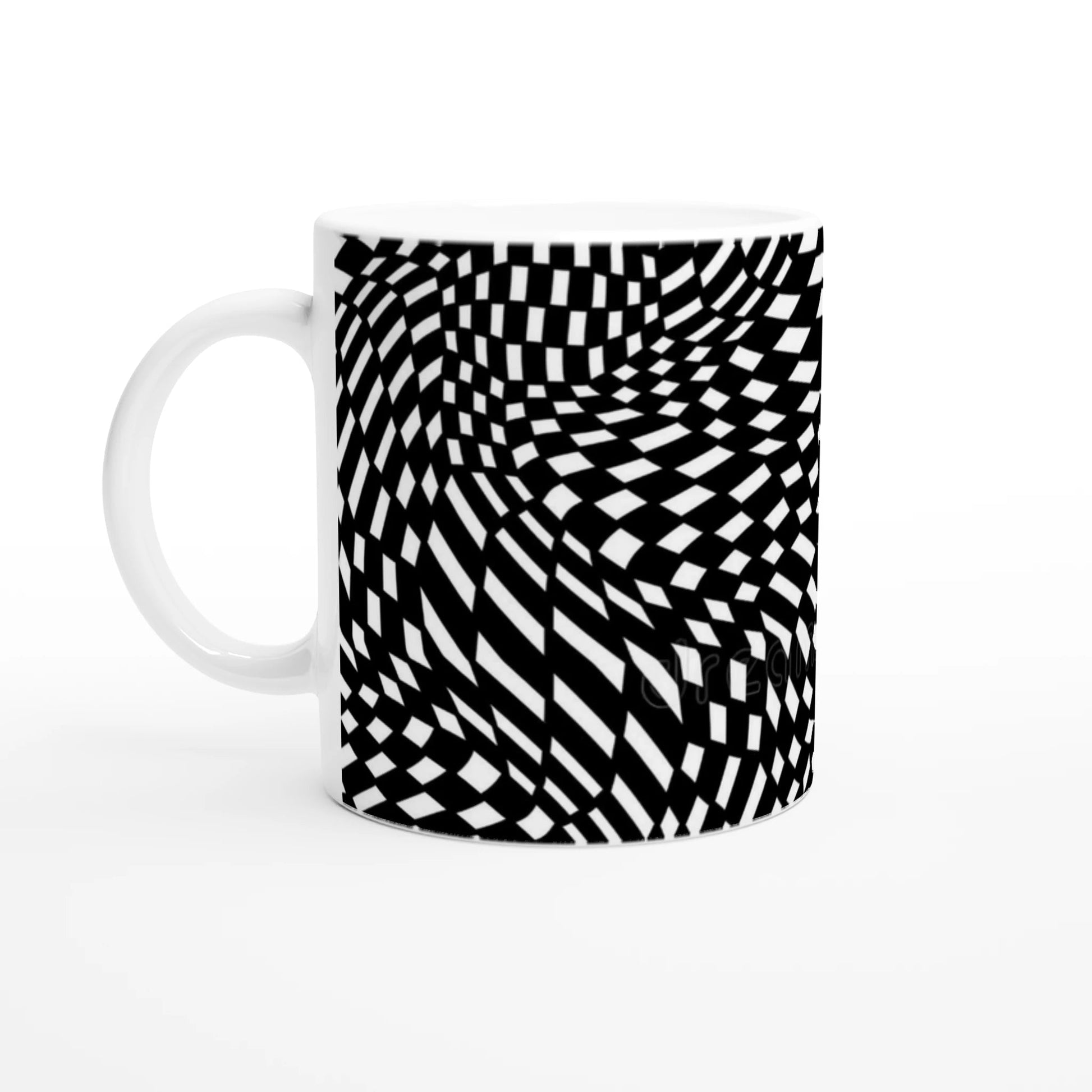 White 11oz Ceramic Mug - T.Eddy’s Art Studio