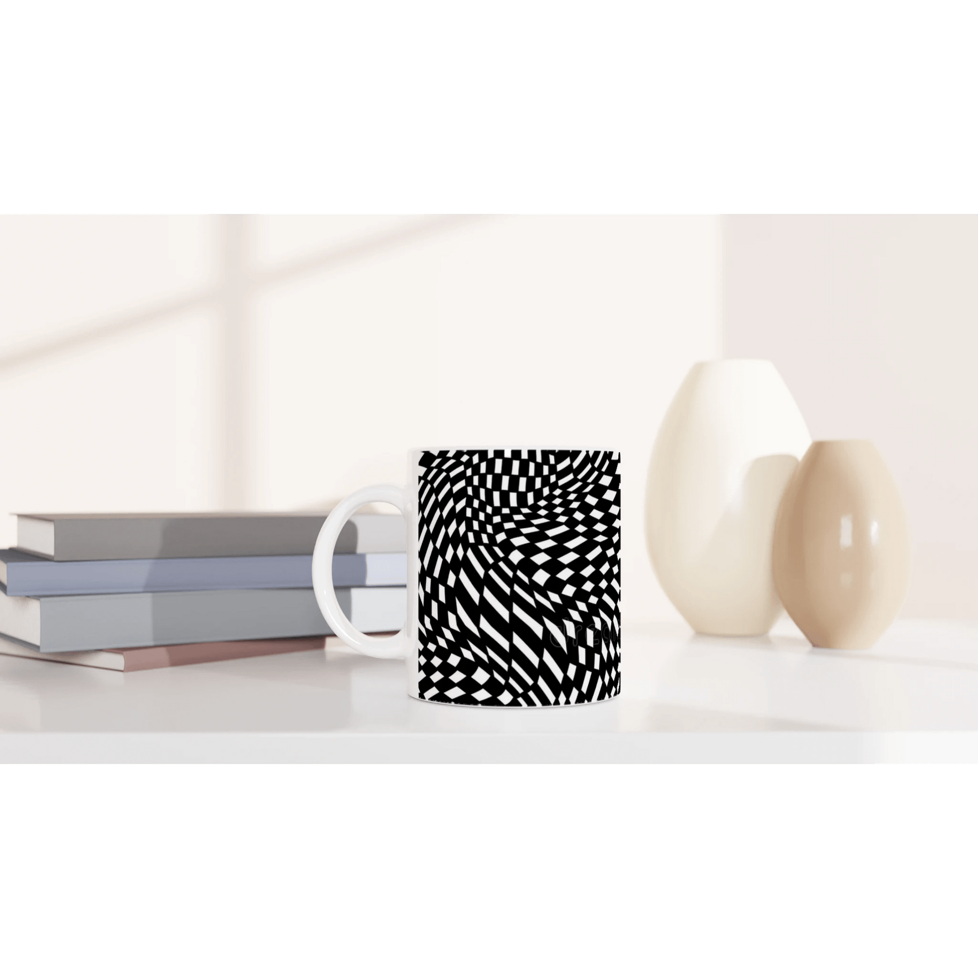 White 11oz Ceramic Mug - T.Eddy’s Art Studio