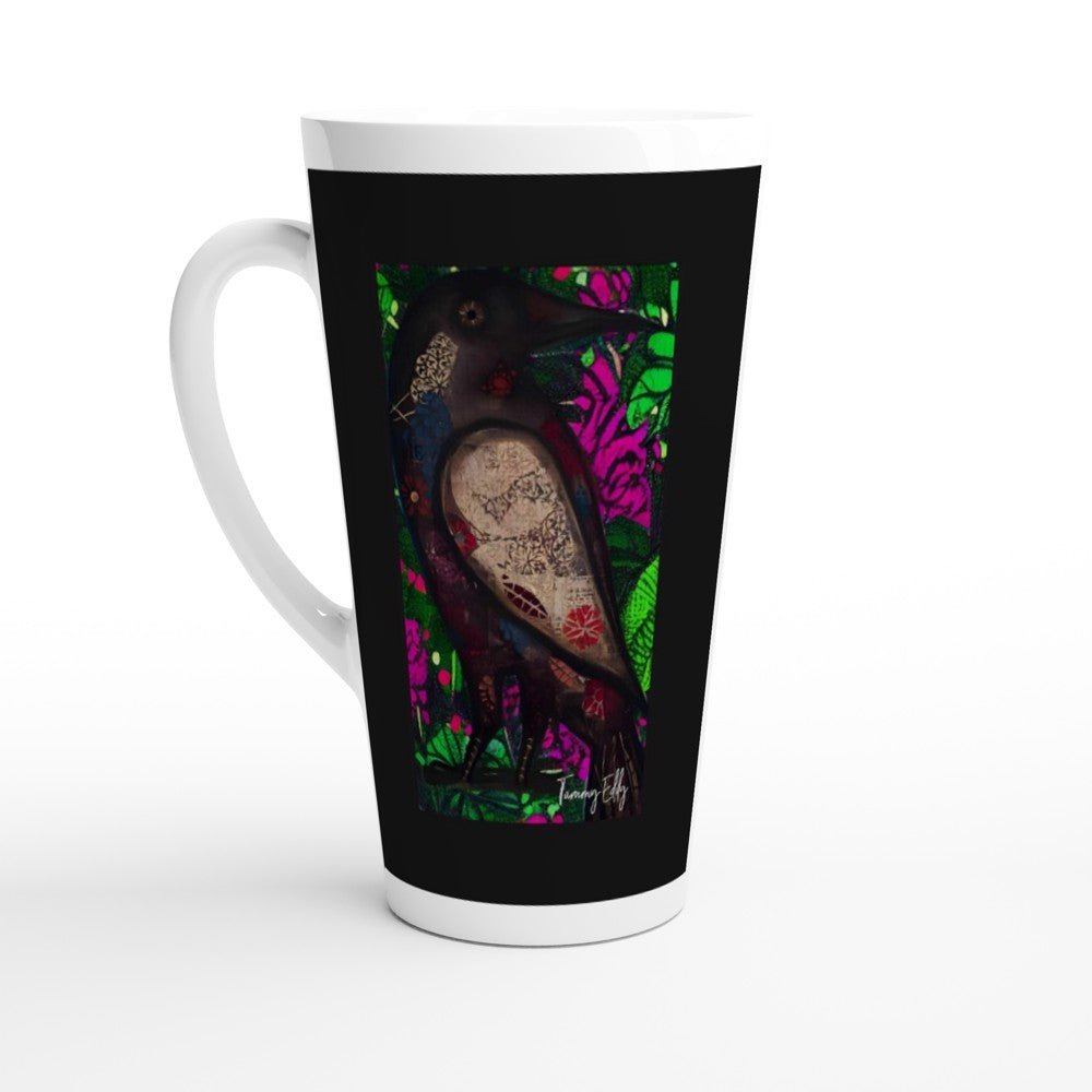 White Latte 17oz Ceramic Mug - T.Eddy’s Art Studio