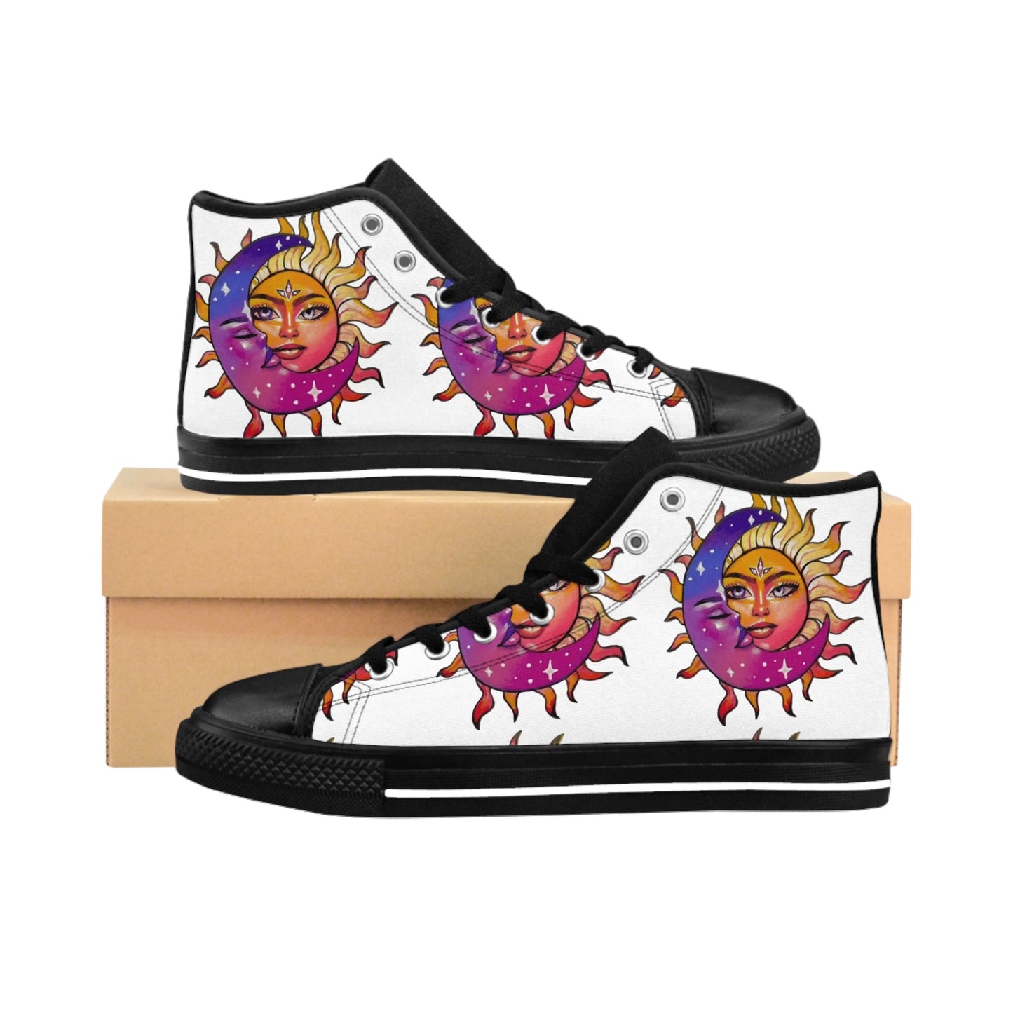 Women's Classic Sneakers - T.Eddy’s Art Studio